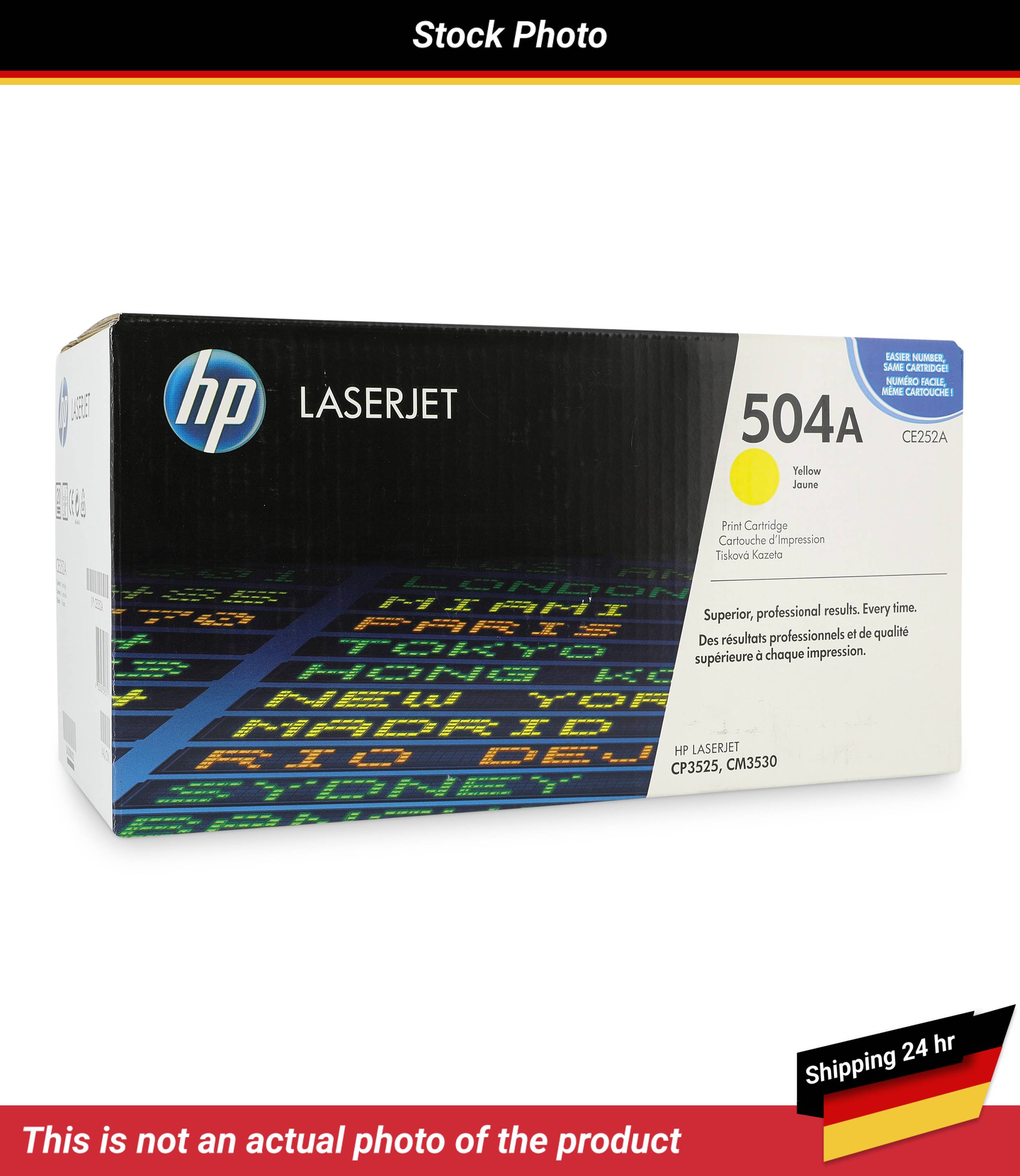 HP 504A TONER CARTRIDGE YELLOW