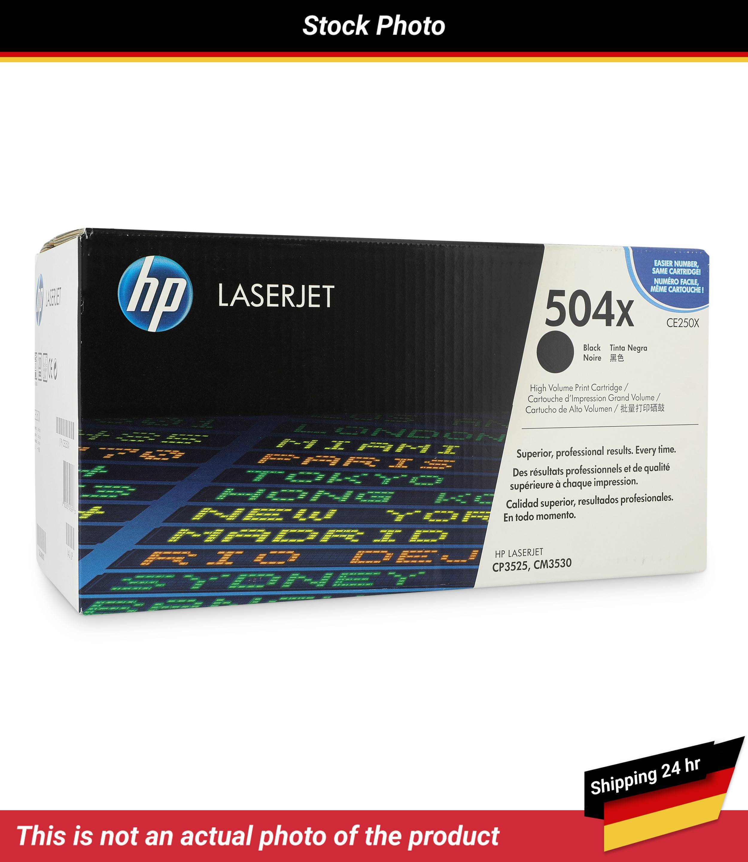 HP 504X TONER CARTRIDGE BLACK