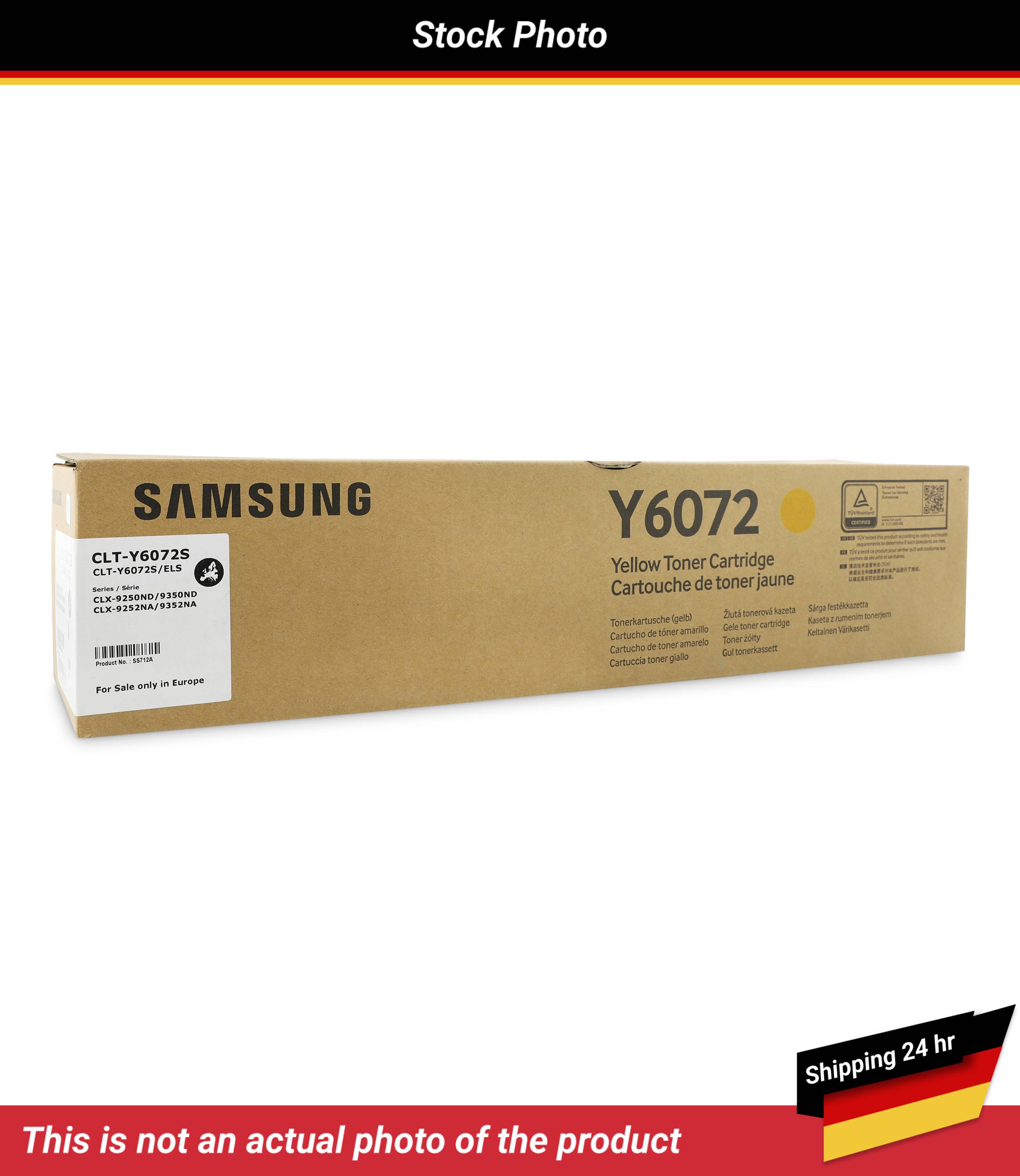 SAMSUNG Y6072 TONER CARTRIDGE YELLOW SS712A