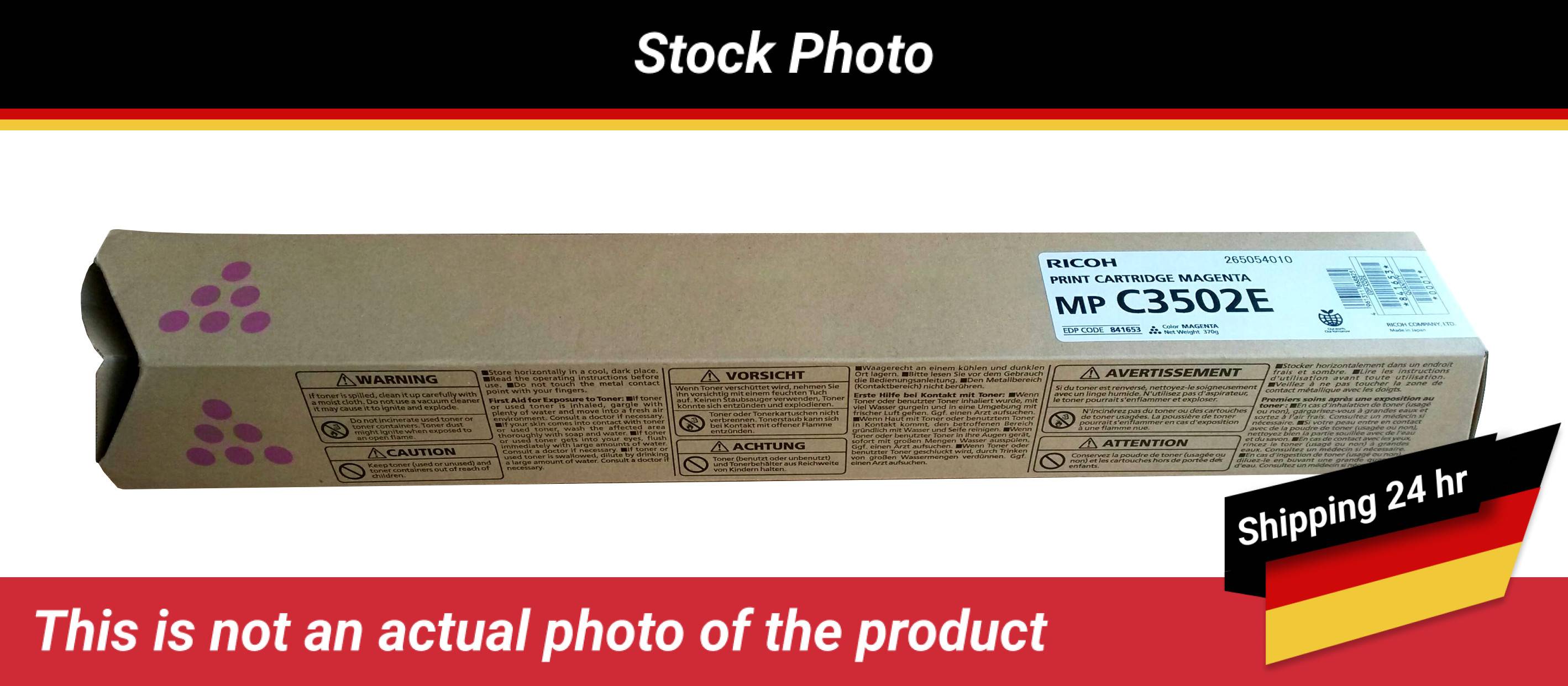 RICOH MP C3502E PRINT CARTRIDGE MAGENTA