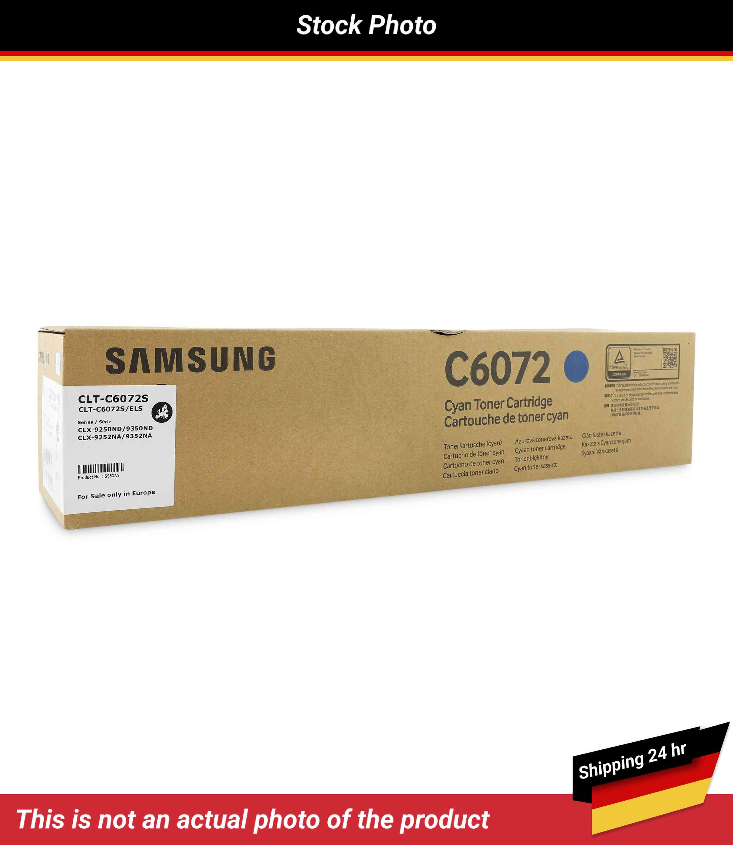 SAMSUNG C6072 TONER CARTRIDGE CYAN