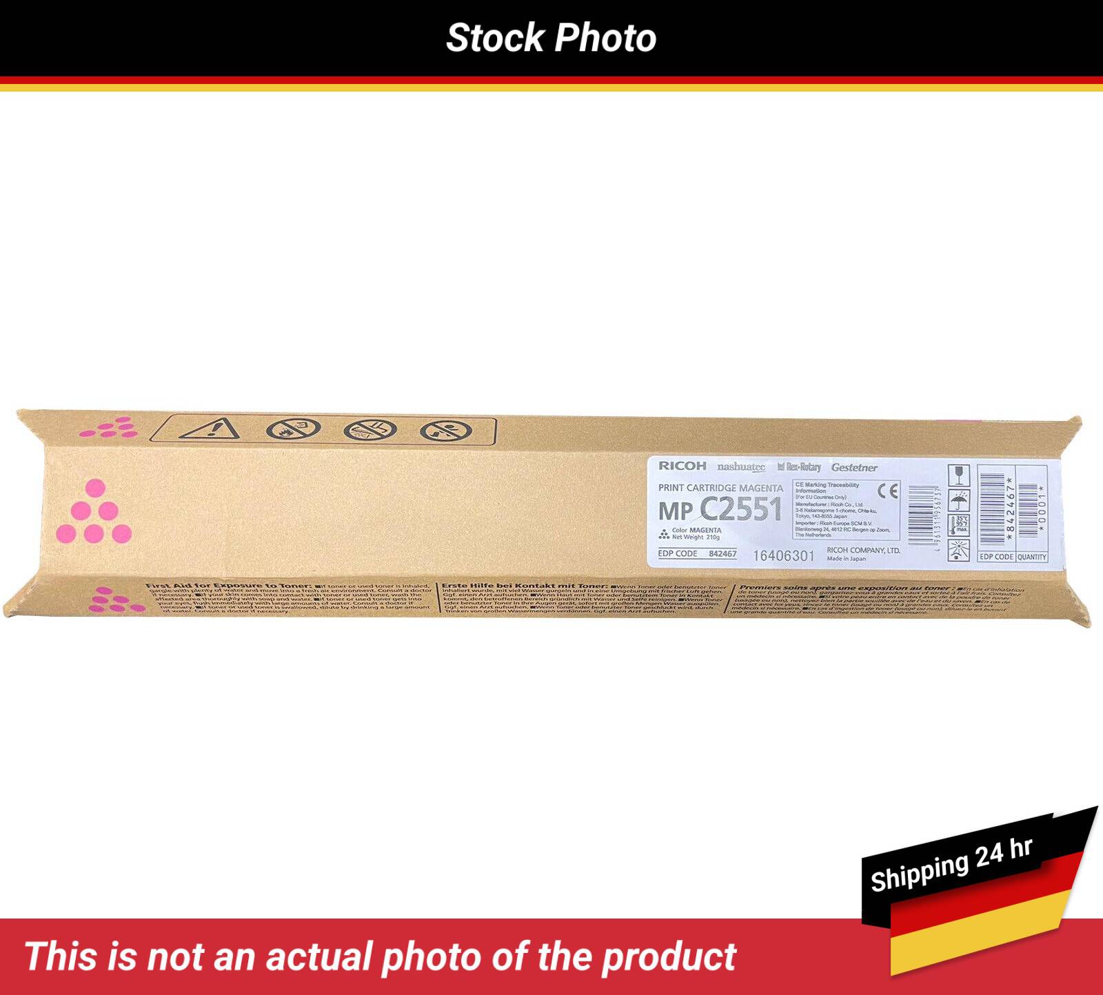 RICOH MP C2551 PRINT CARTRIDGE MAGENTA