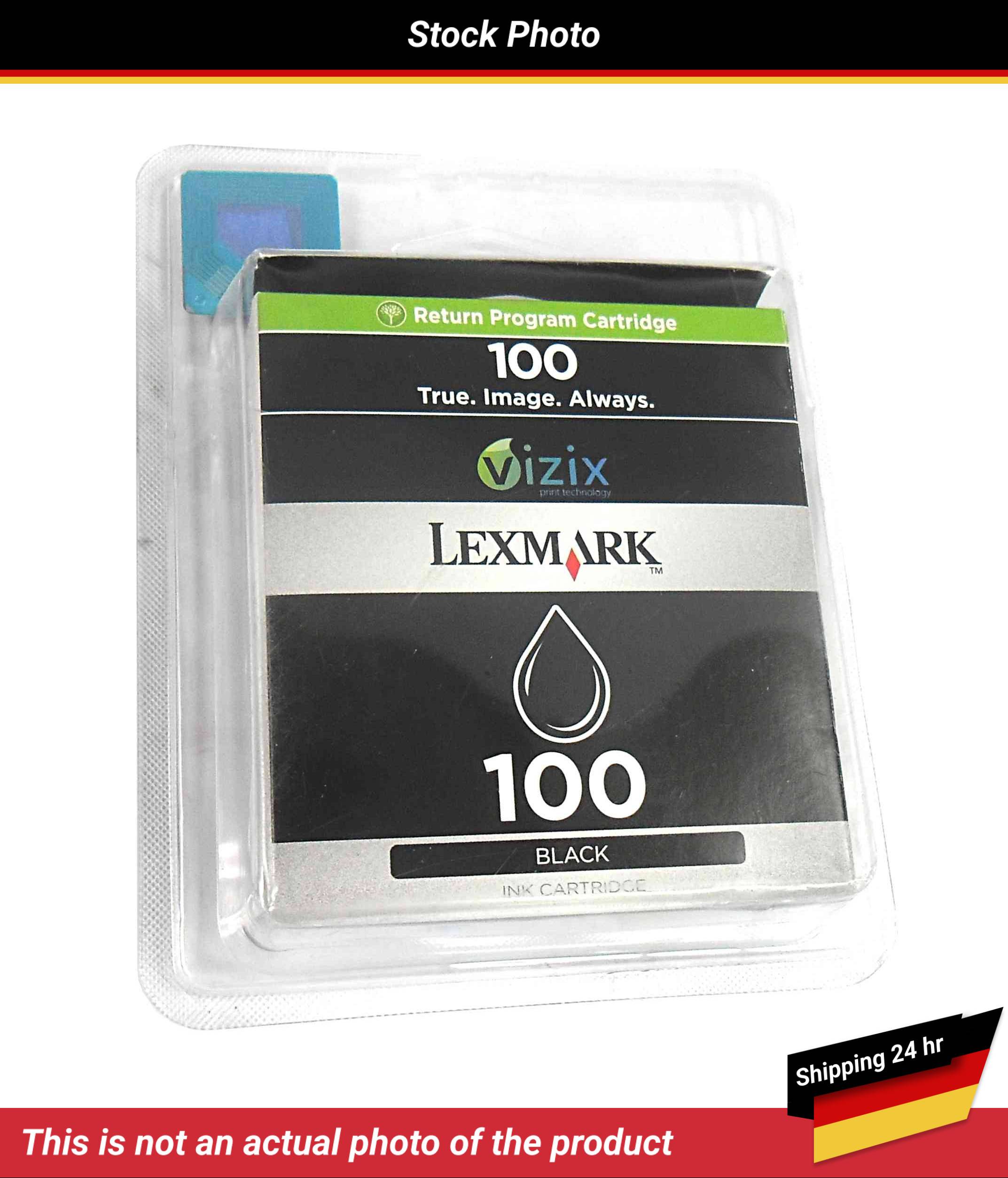 LEXMARK 100 INK CARTRIDGE BLACK RP
