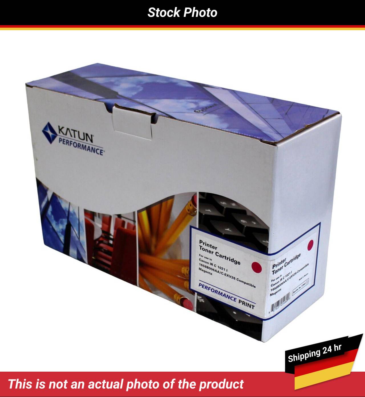 KATUN FOR CANON C-EXV26 TONER CARTRIDGE MAGENTA 6K NON-OEM