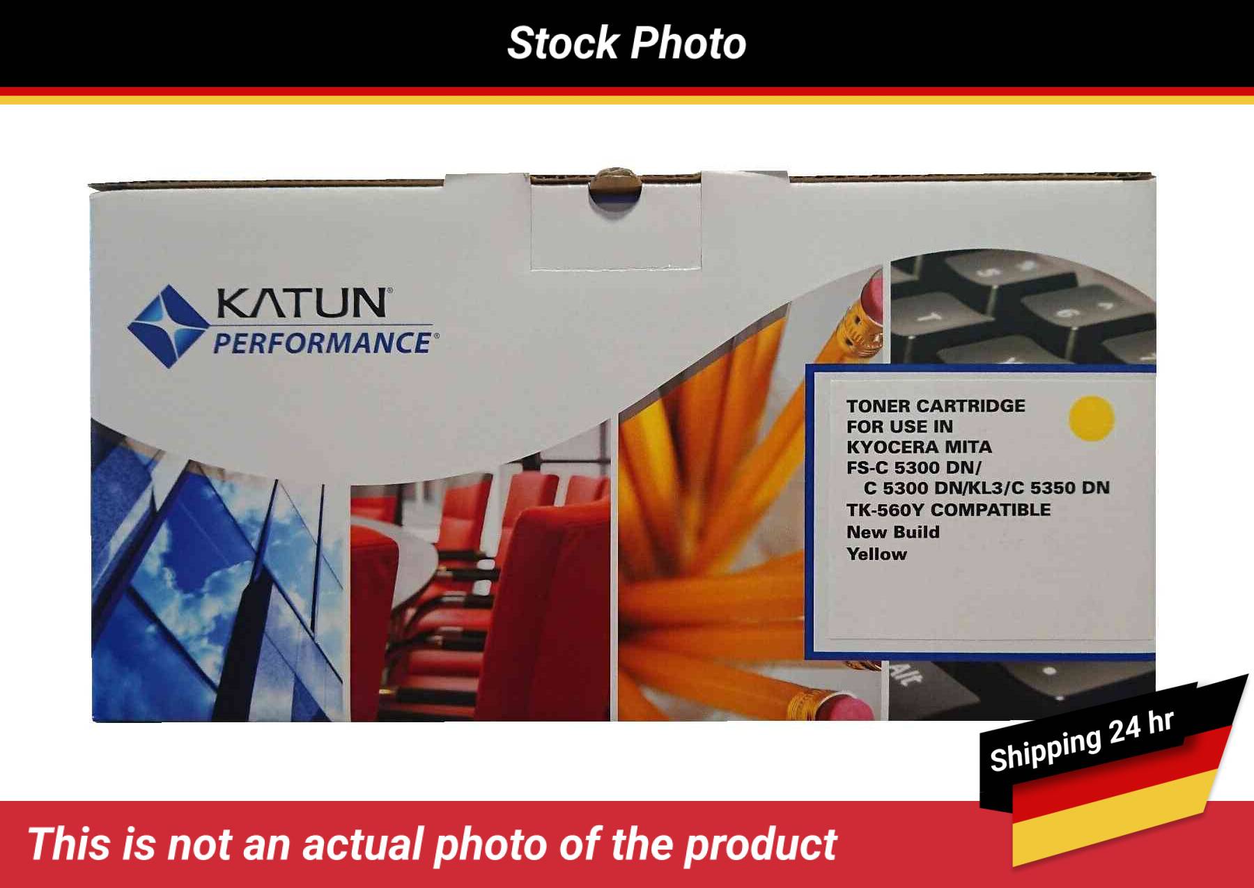 KATUN FOR KYOCERA MITA TK-560Y MICROFINE TONER YELLOW NON-OEM