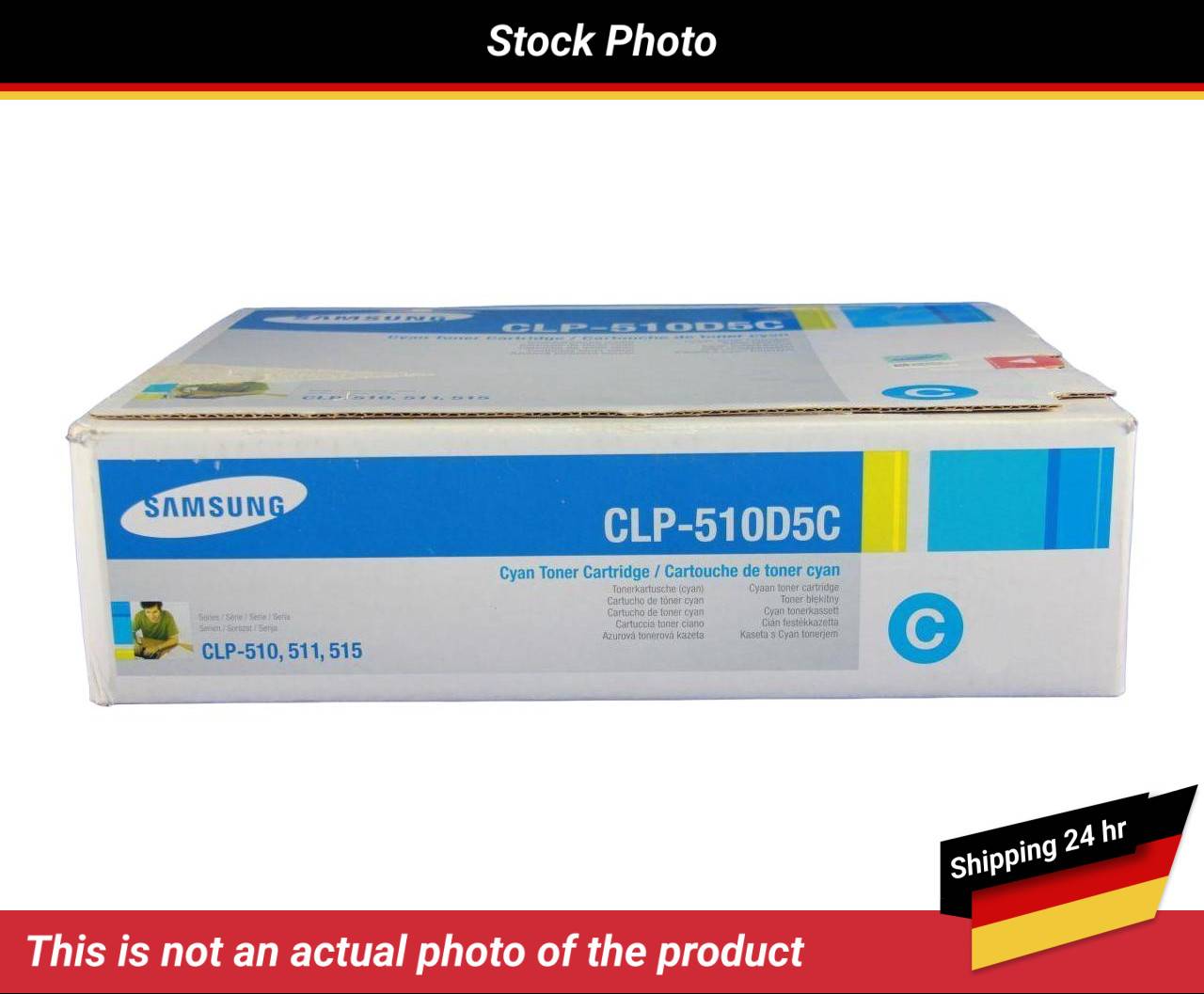 SAMSUNG CLP-510 TONER CARTRIDGE CYAN 5K