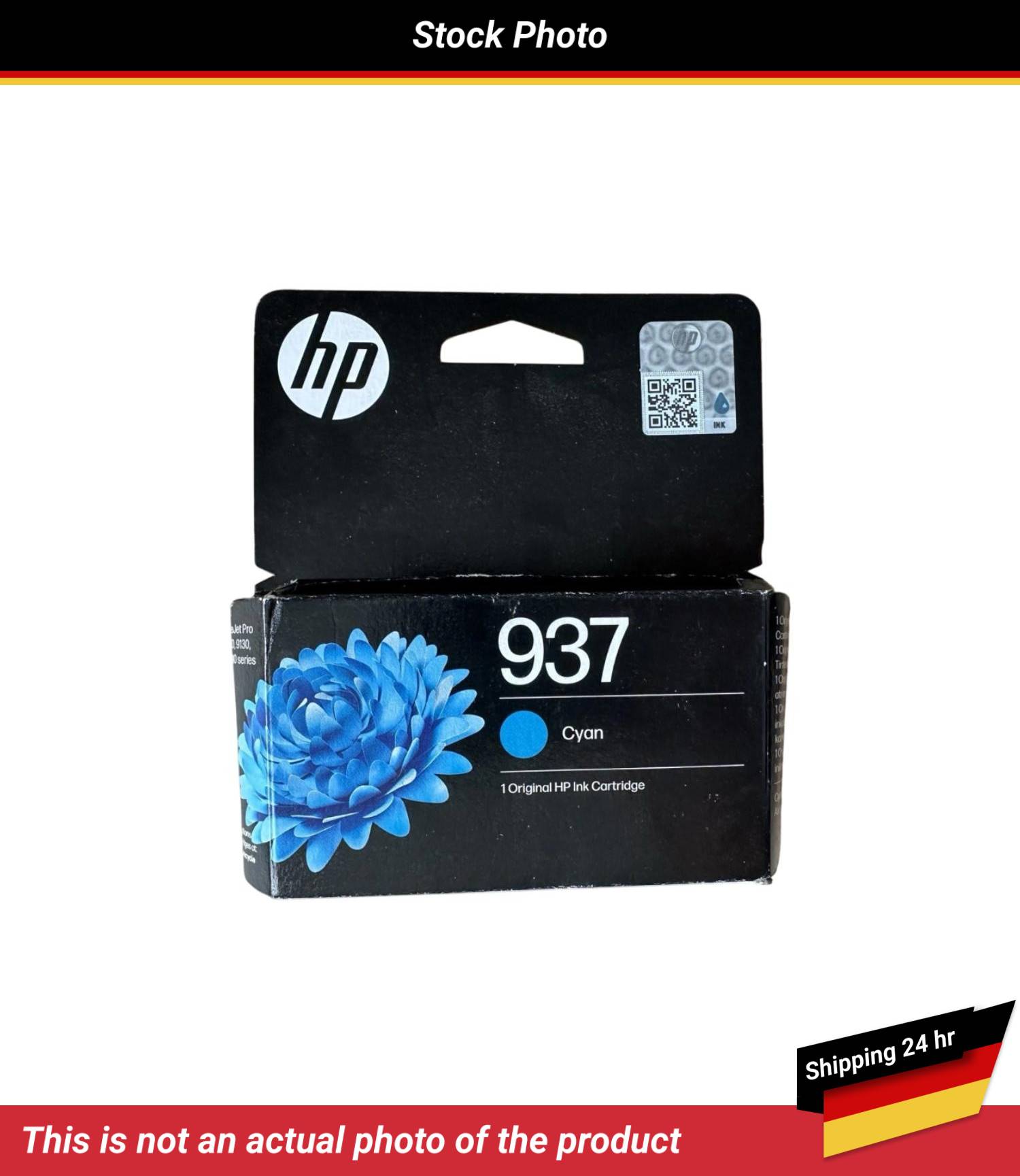 HP 937 INK CARTRIDGE CYAN