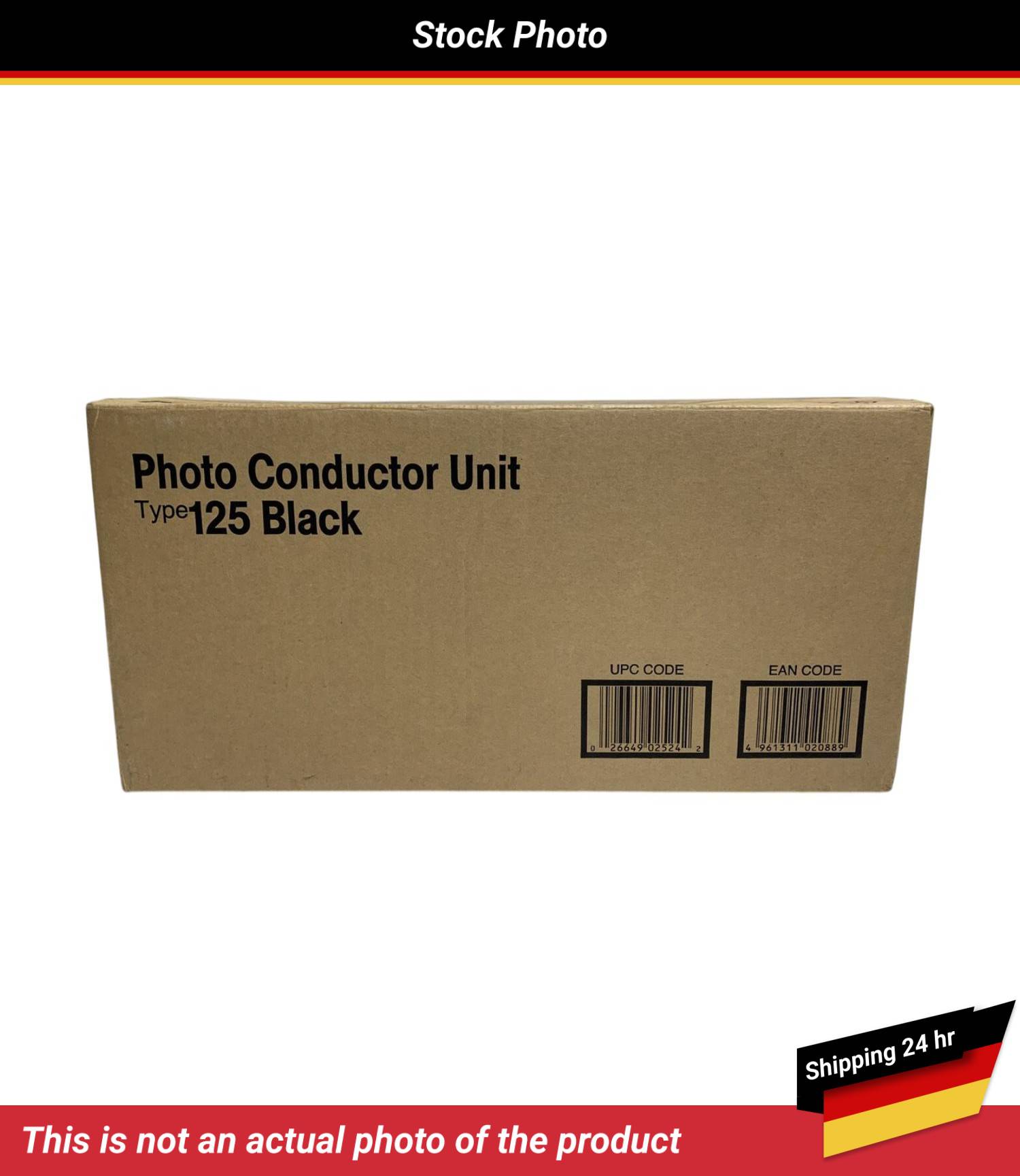 RICOH TYPE 125 PHOTO CONDUCTOR UNIT BLACK