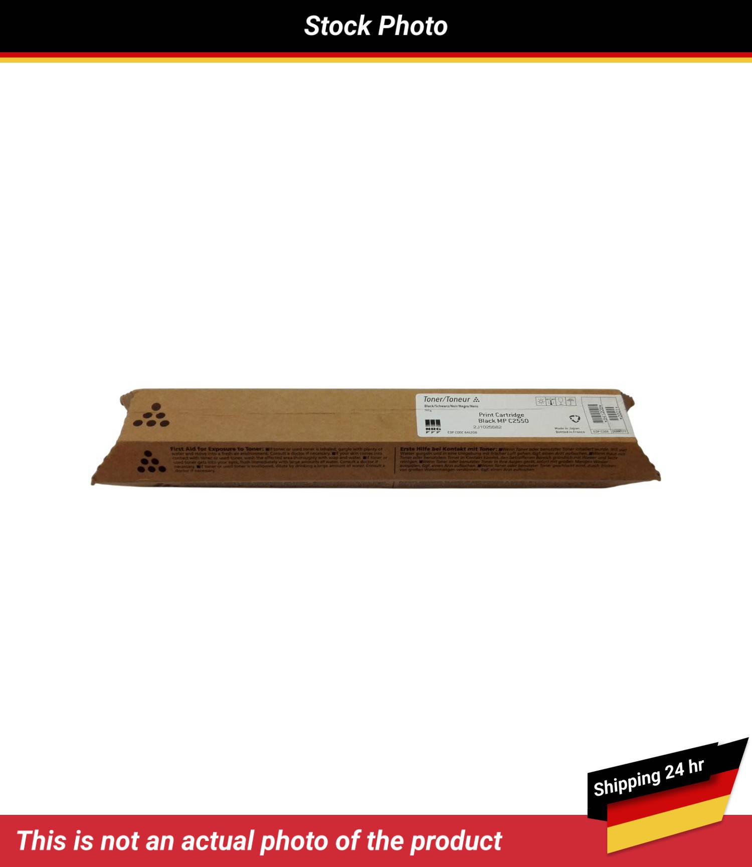 NRG MP C2550 TONER CARTRIDGE BLACK