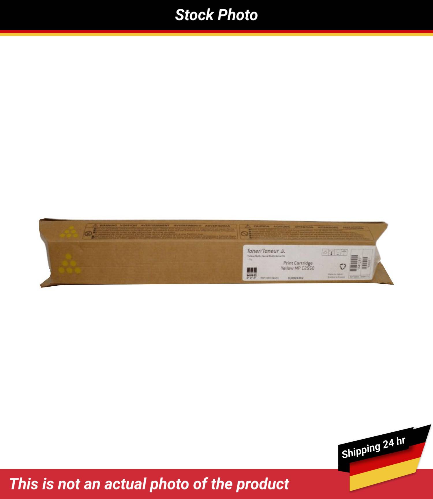 NRG MP C2550 TONER CARTRIDGE YELLOW