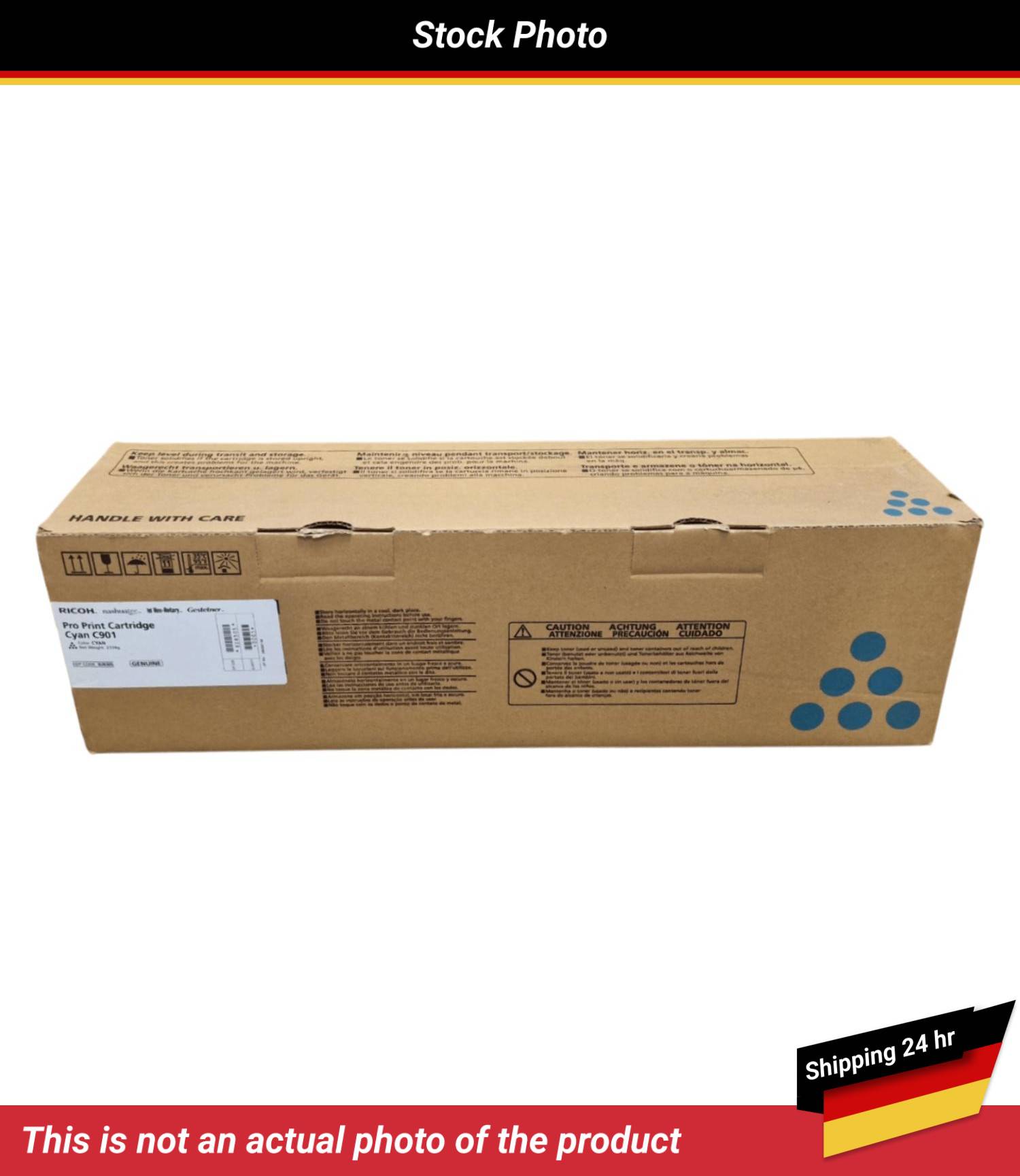 RICOH PRO C901 TONER CARTRIDGE CYAN