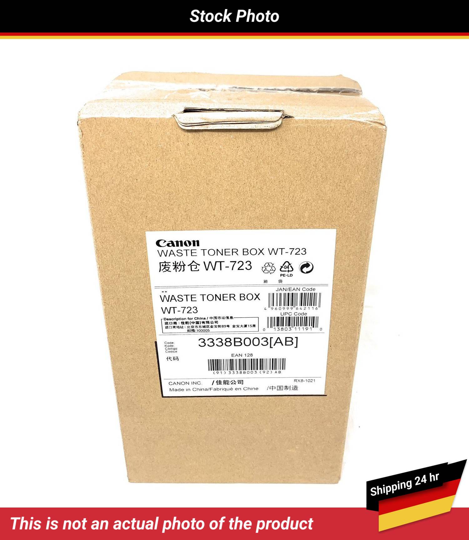 CANON WT-723 WASTE TONER BOX