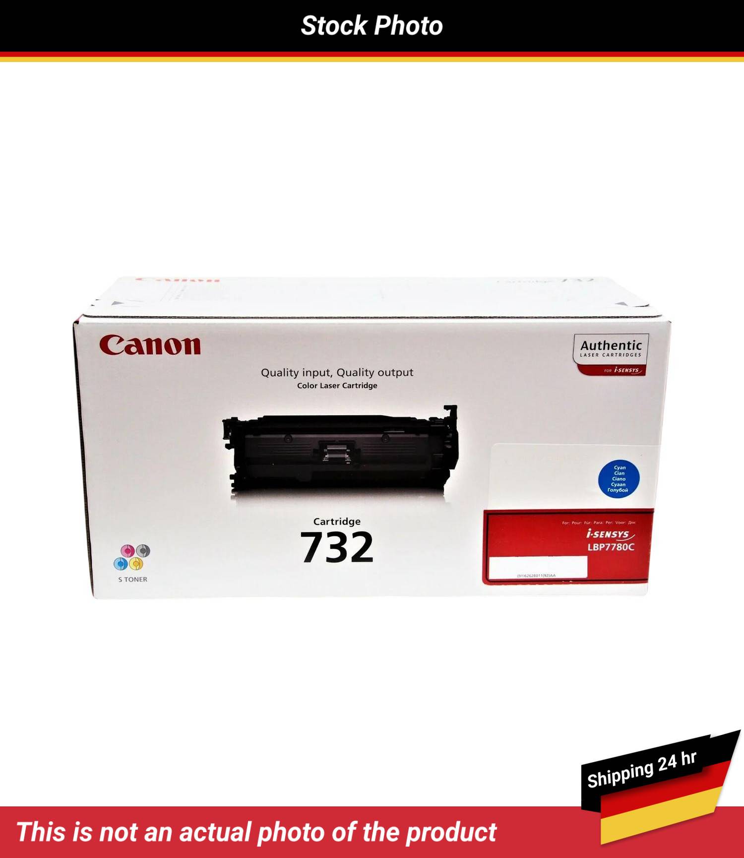 CANON 732 TONER CARTRIDGE CYAN