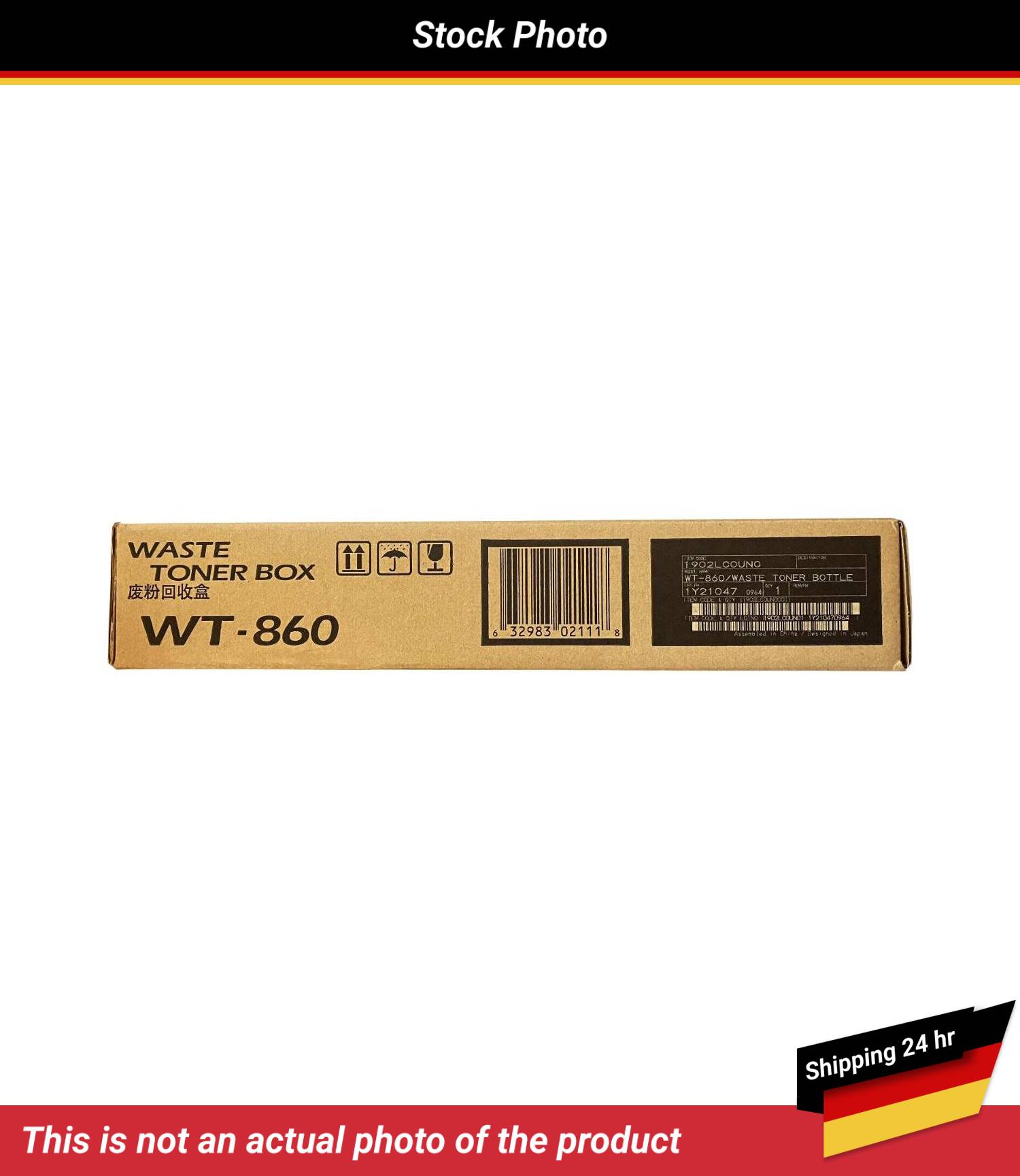 KYOCERA MITA FS-C8600DN WASTE TONER BOTTLE