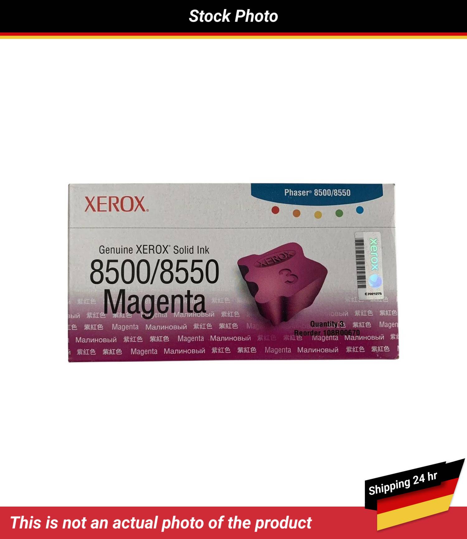 XEROX PHASER 8500 8550 SOLID INK MAGENTA