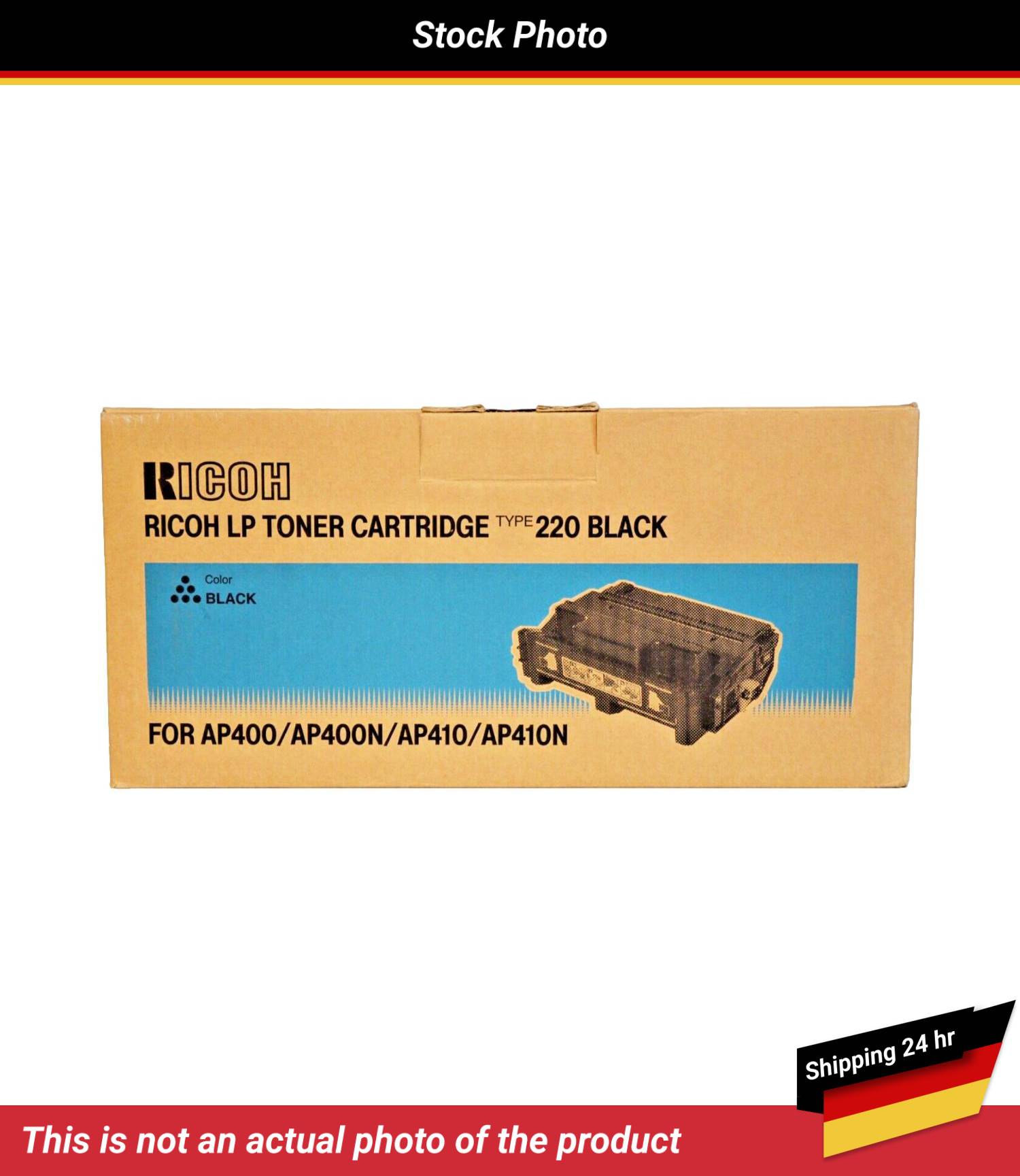 RICOH TYPE 220 TONER CARTRIDGE BLACK