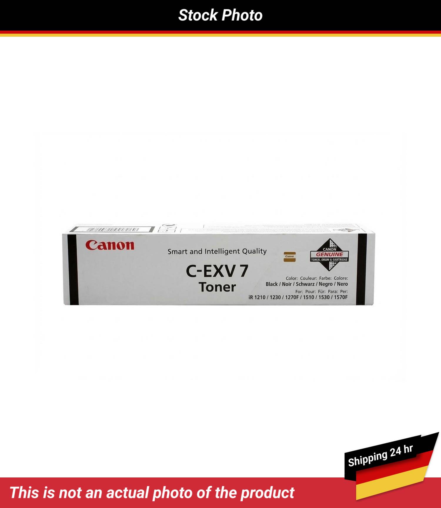 CANON C-EXV7 TONER BLACK