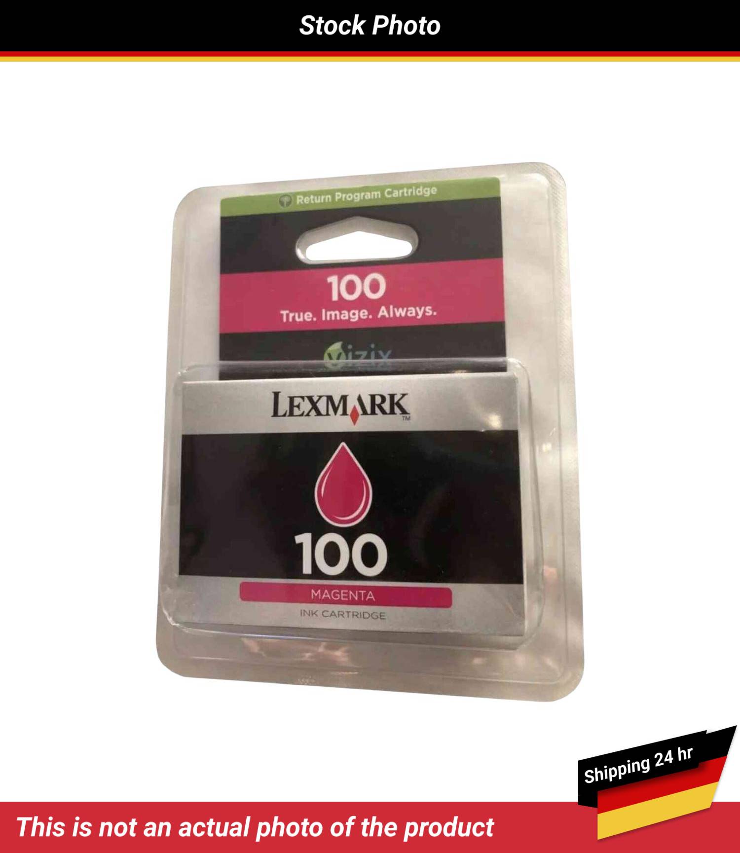 LEXMARK 100 INK CARTRIDGE MAGENTA RP