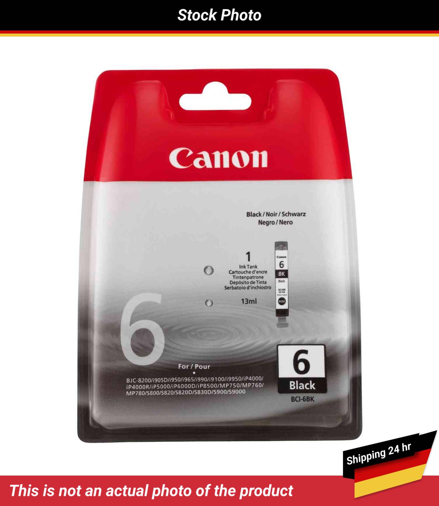 CANON BCI-6BK INK TANK BLACK