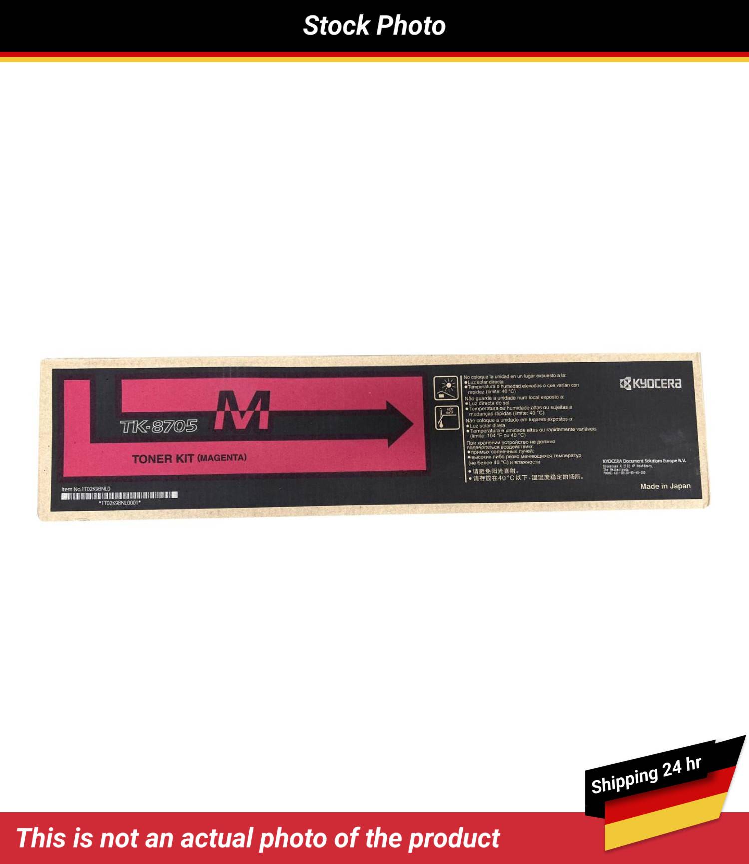 KYOCERA MITA TASKALFA 6550CI TONER KIT MAGENTA