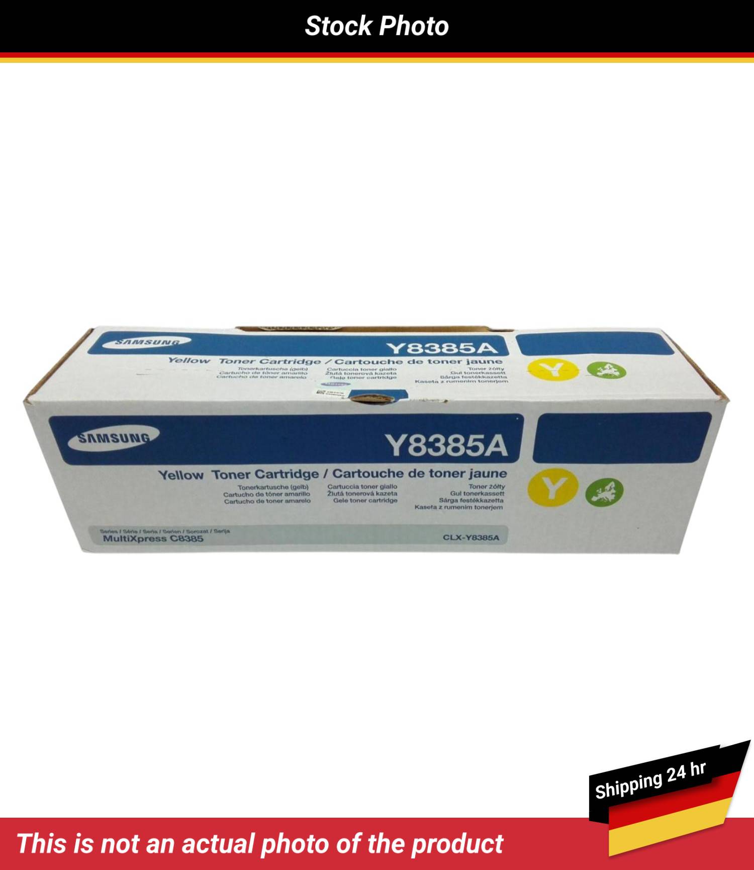 SAMSUNG Y8385A TONER CARTRIDGE YELLOW