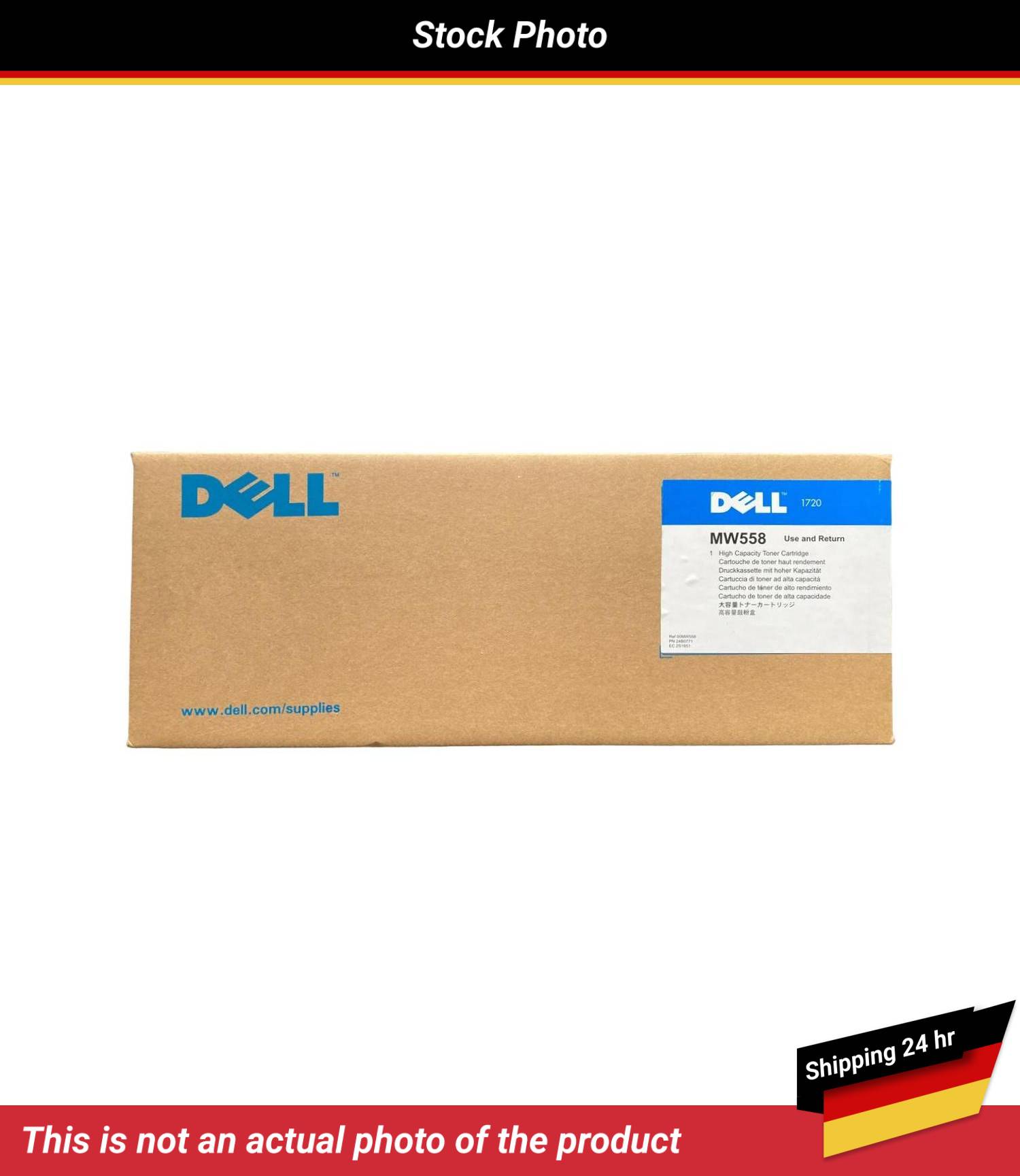 DELL 1720DN TONER CARTRIDGE BLACK HIGH YIELD RP