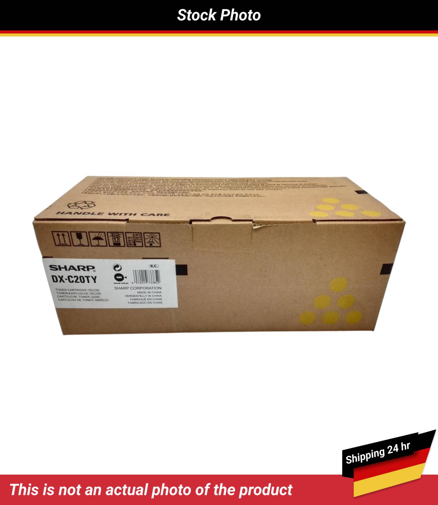 SHARP DX-C200 DX-C200P TONER YELLOW