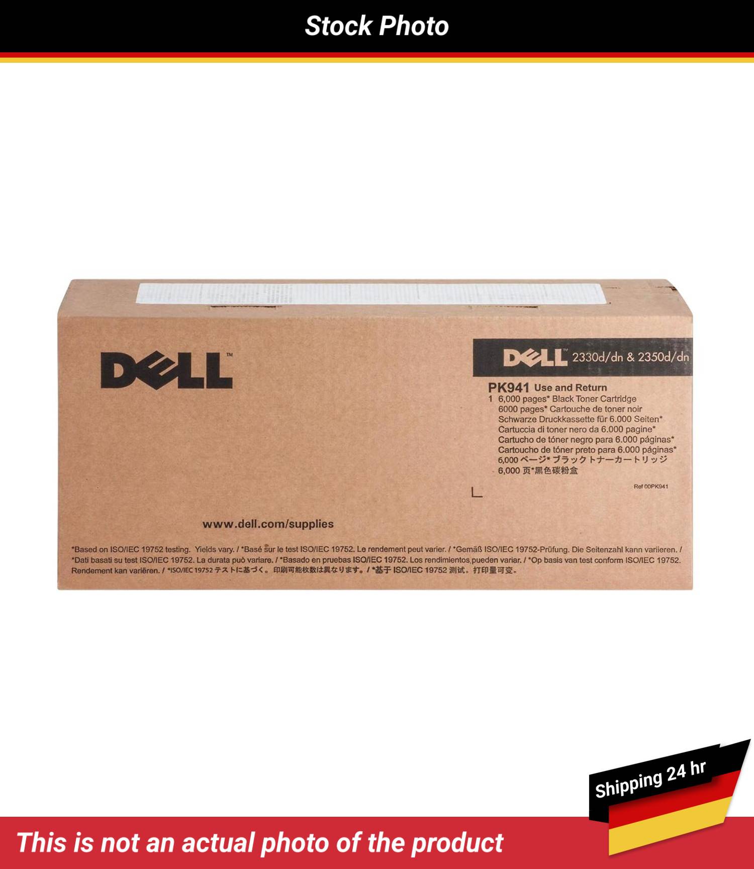 DELL 2330D TONER CARTRIDGE BLACK HIGH YIELD RP