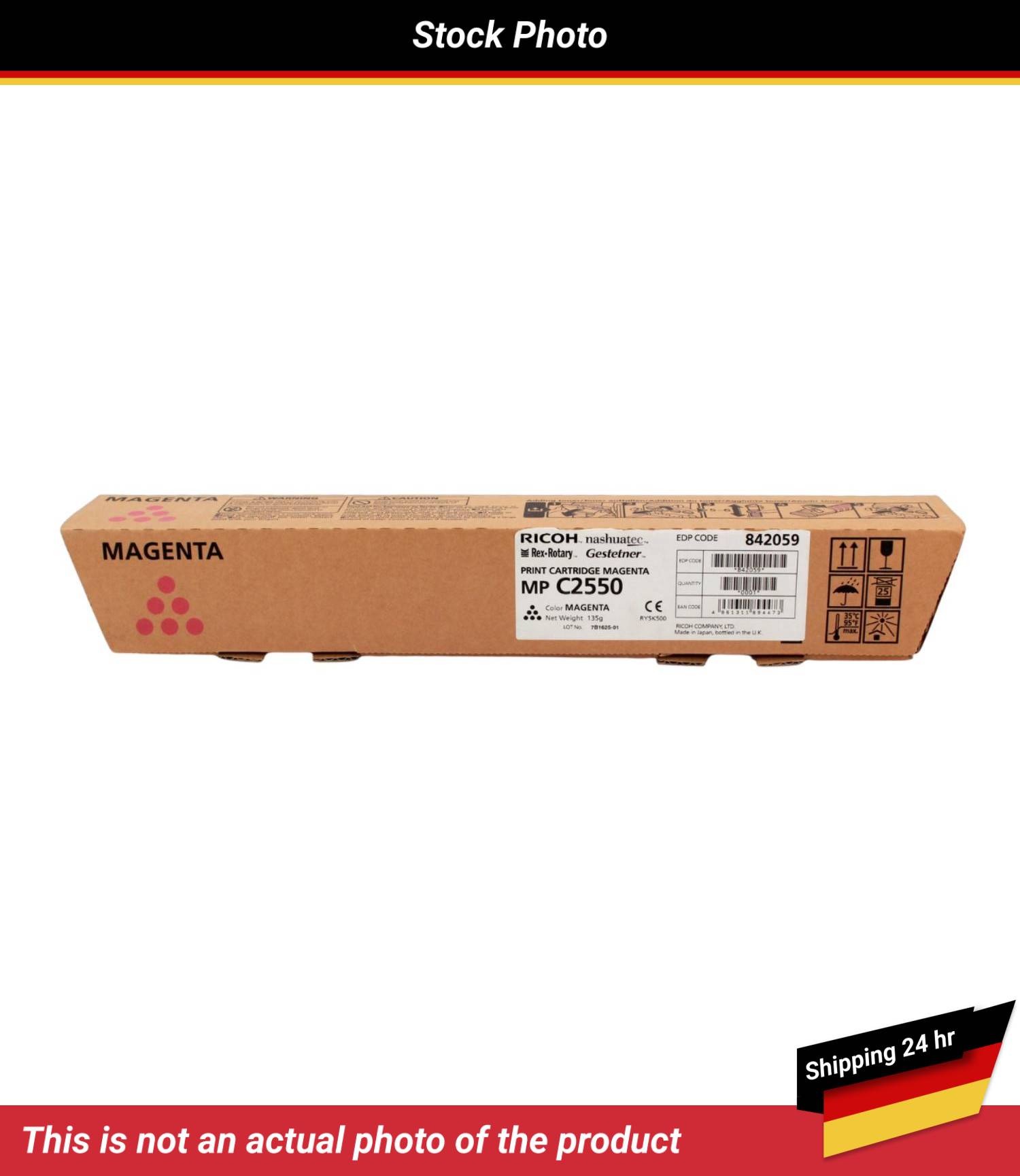 RICOH MP C2550E PRINT CARTRIDGE MAGENTA