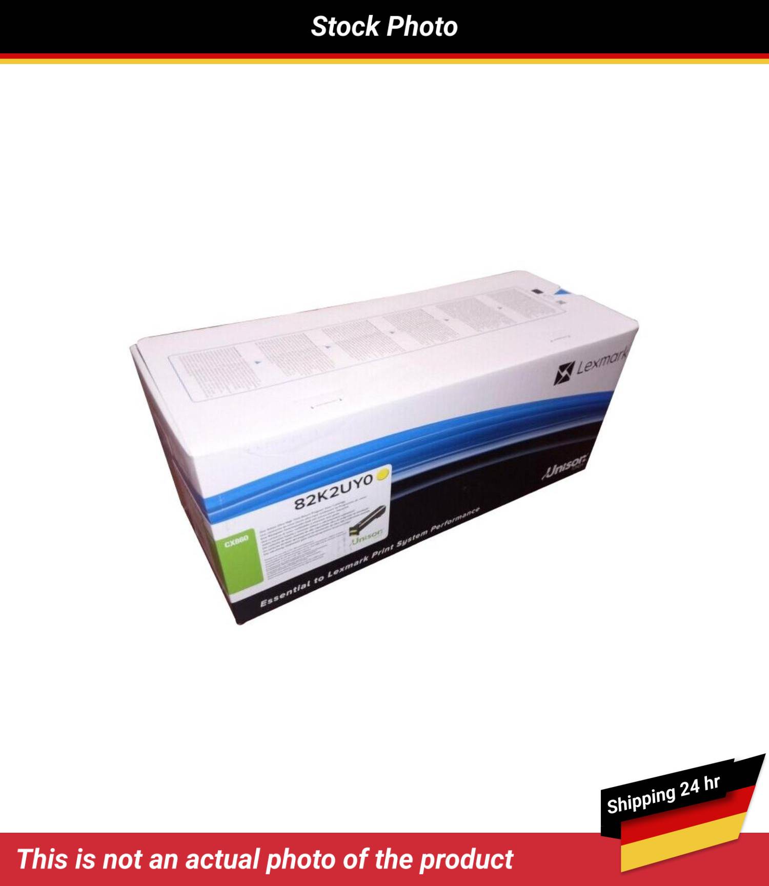 LEXMARK CX860DE TONER CARTRIDGE YELLOW 55K RP