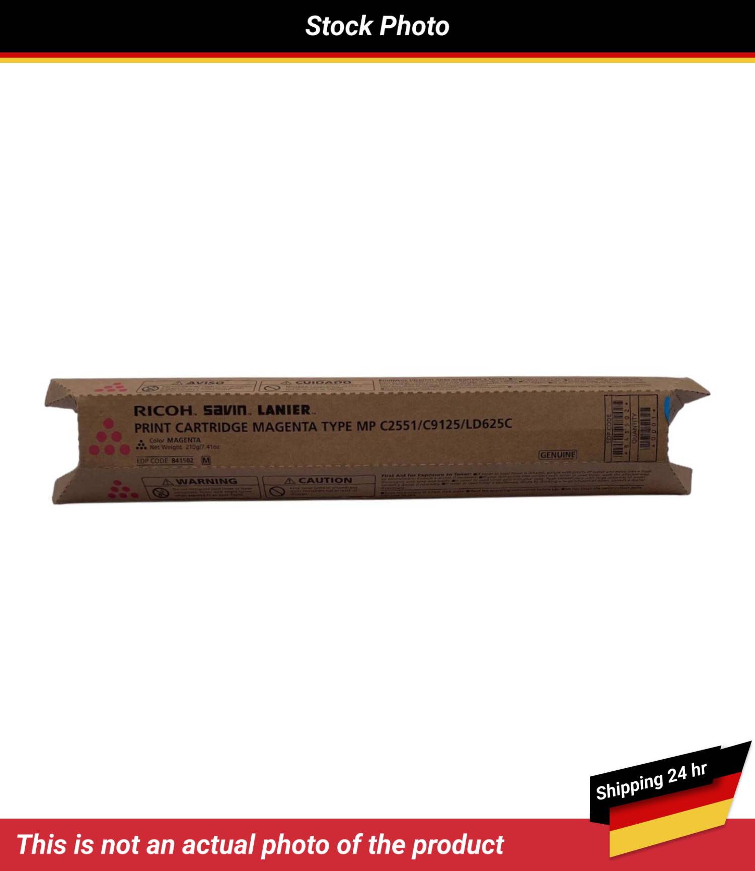 RICOH SL TYPE MP C2551 C9125 LD625C PRINT CTG MAGENTA