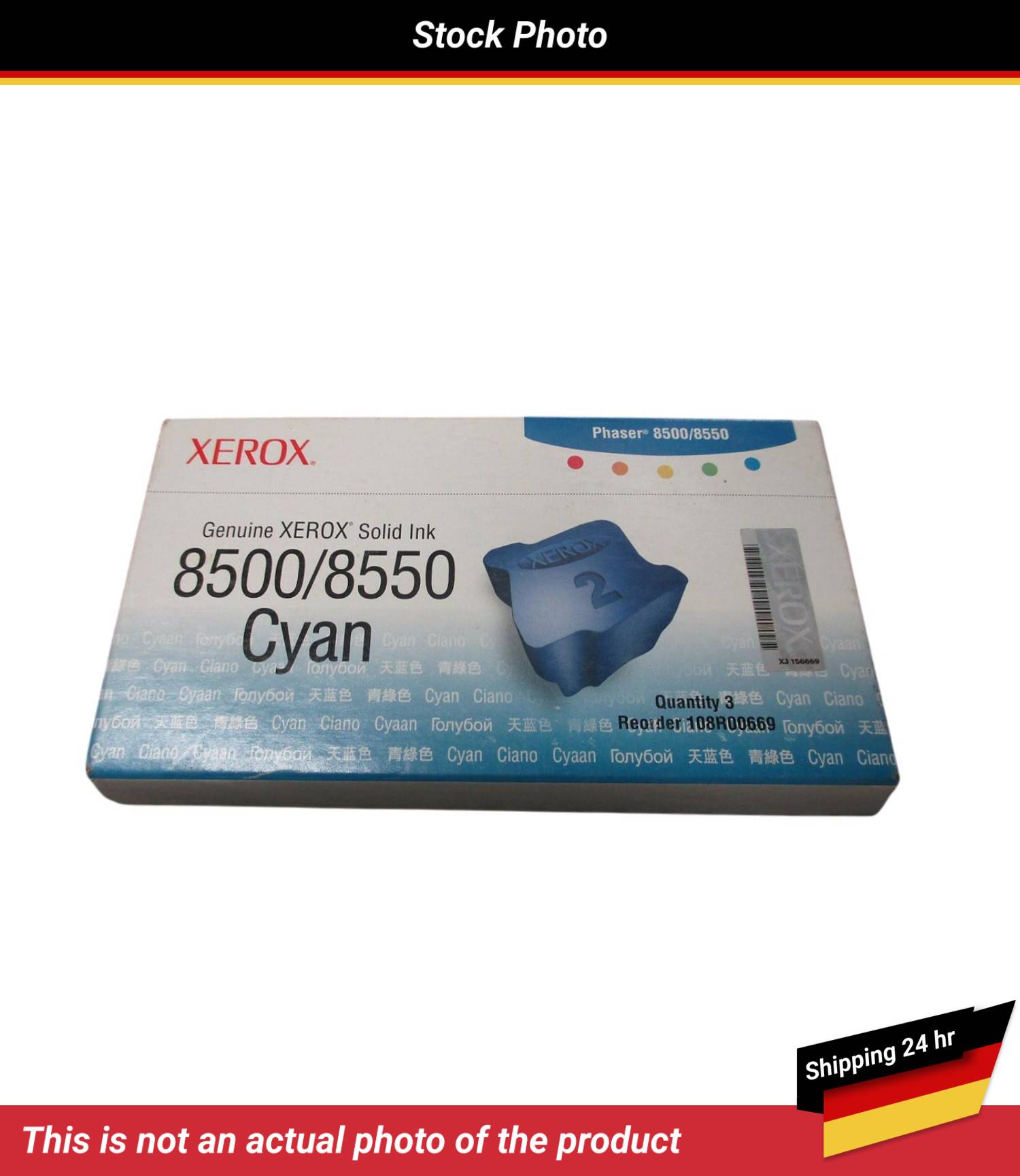 XEROX PHASER 8500 8550 SOLID INK CYAN