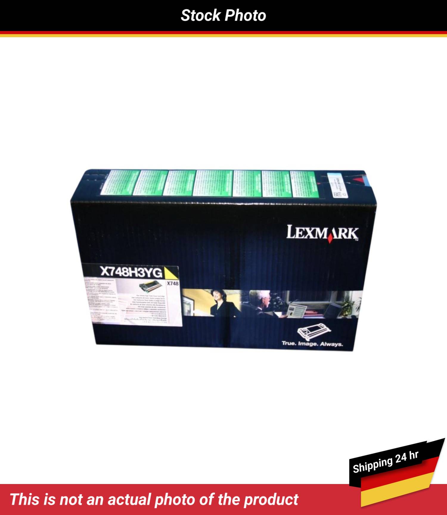 LEXMARK X748 CORPORATE TONER CARTRIDGE YELLOW