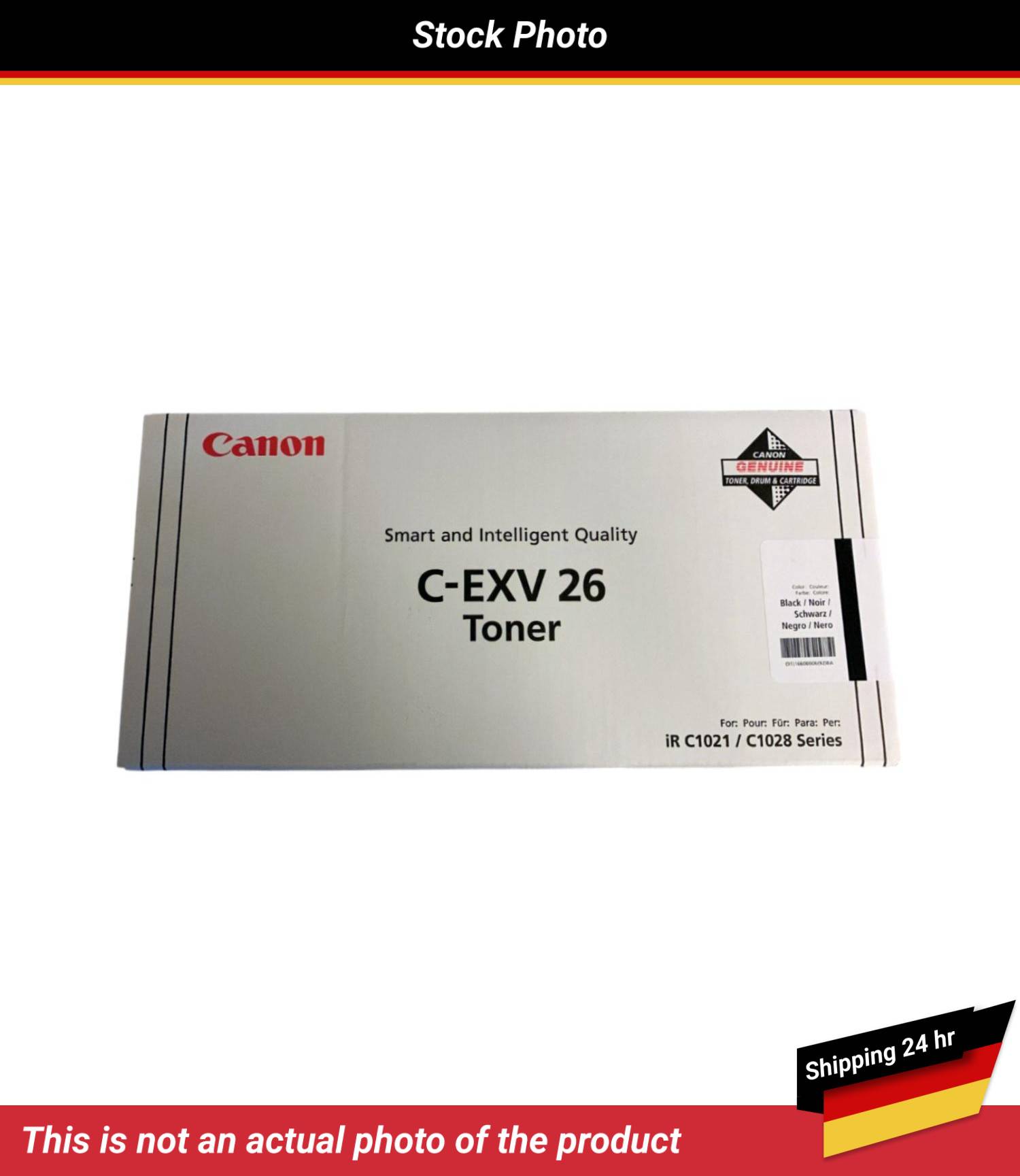 CANON C-EXV26 TONER CARTRIDGE BLACK