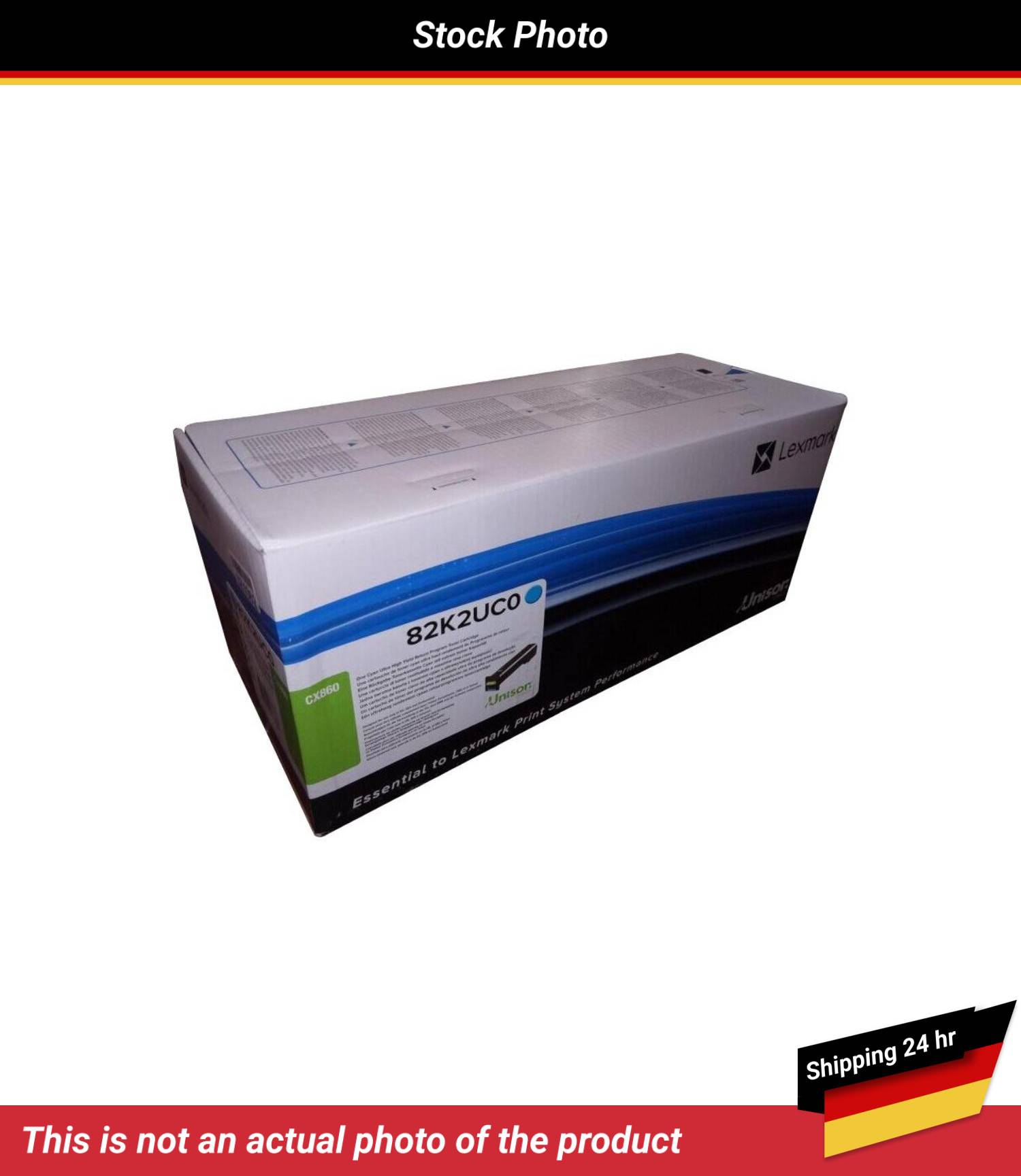 LEXMARK CX860DE TONER CARTRIDGE CYAN 55K RP