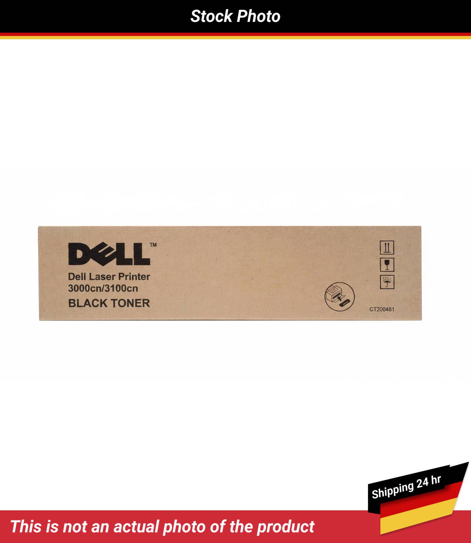 DELL 3000CN 3100CN TONER CARTRIDGE BLACK 4K