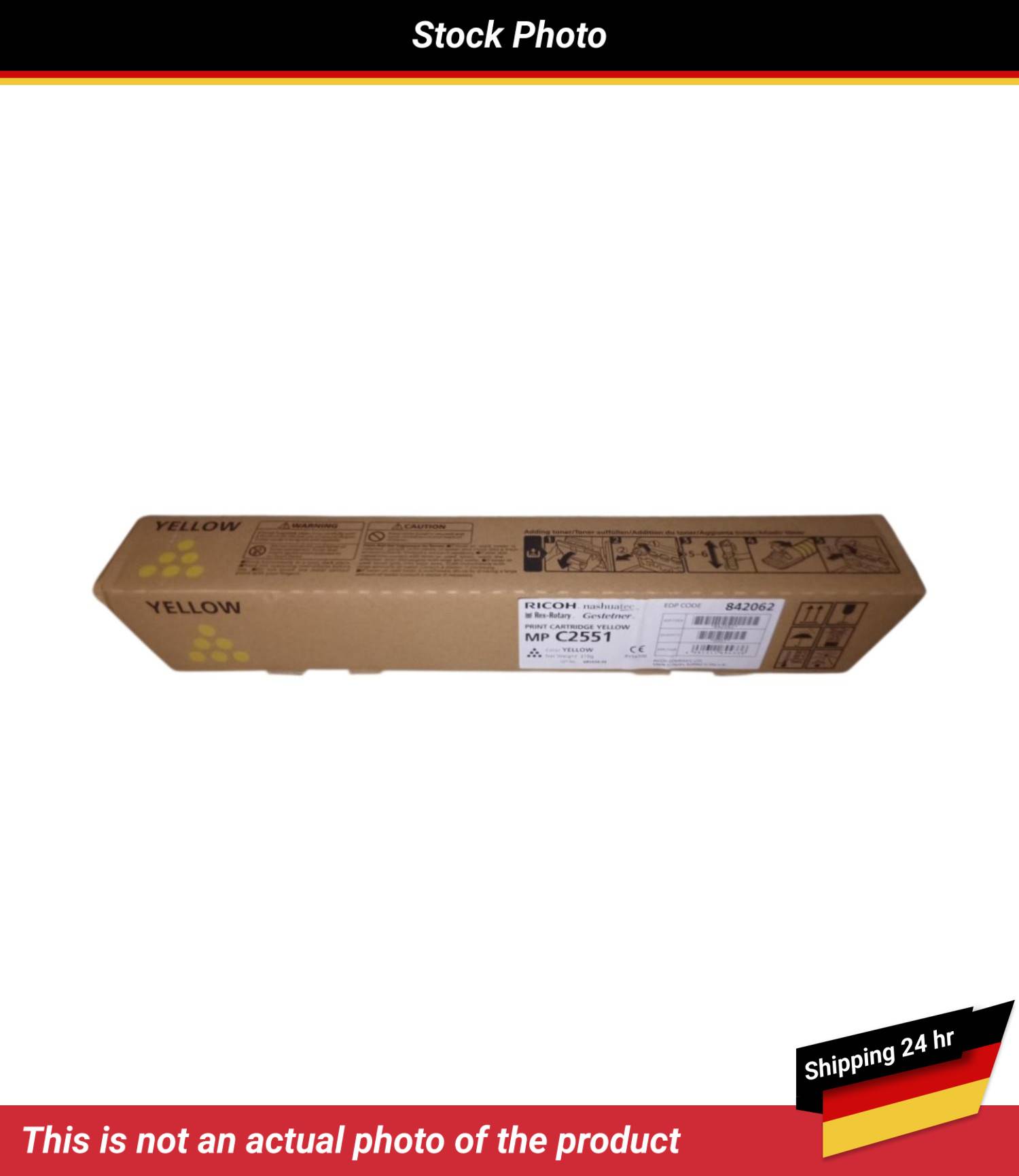 RICOH MP C2551 PRINT CARTRIDGE YELLOW