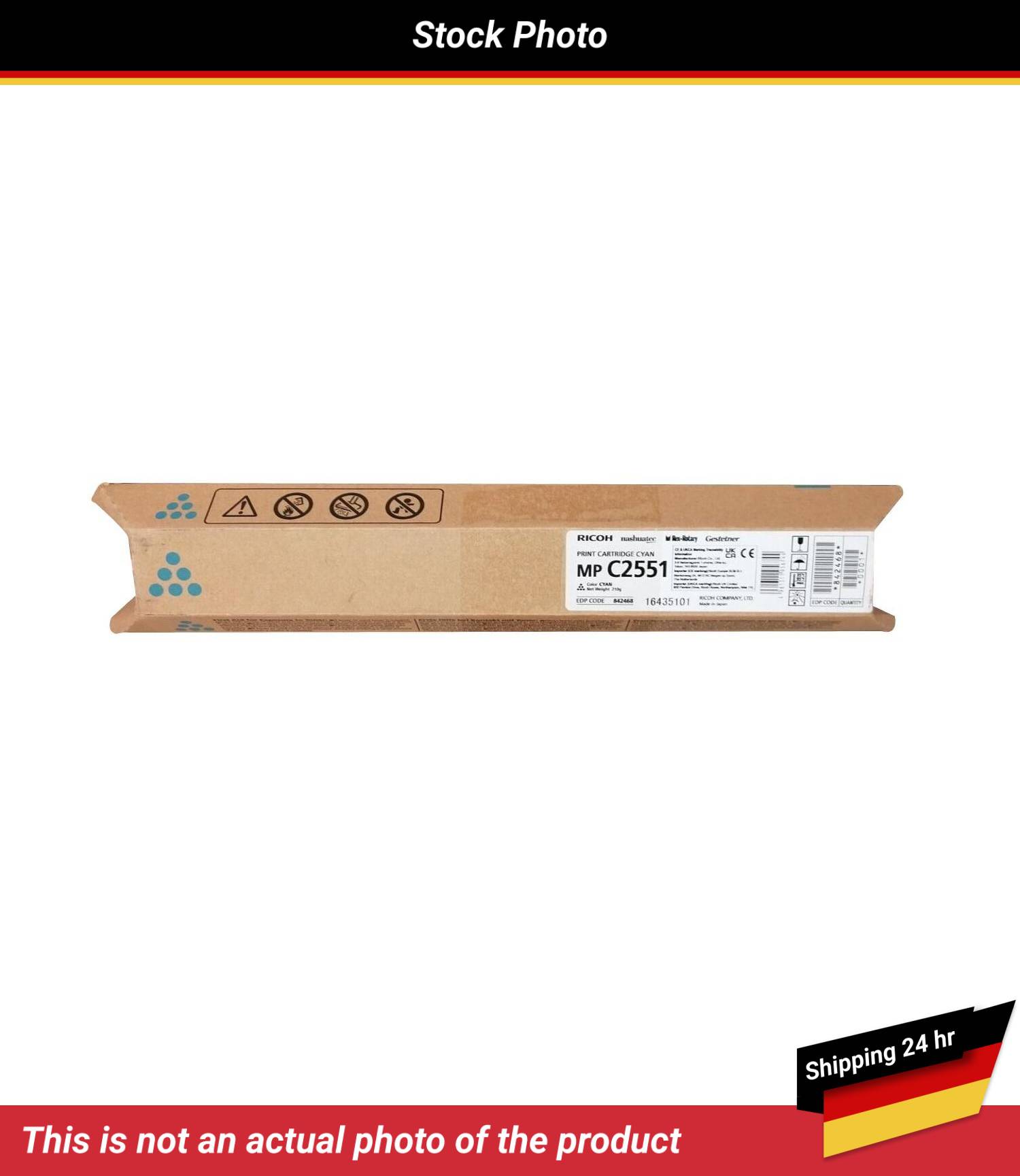 RICOH MP C2551 PRINT CARTRIDGE CYAN