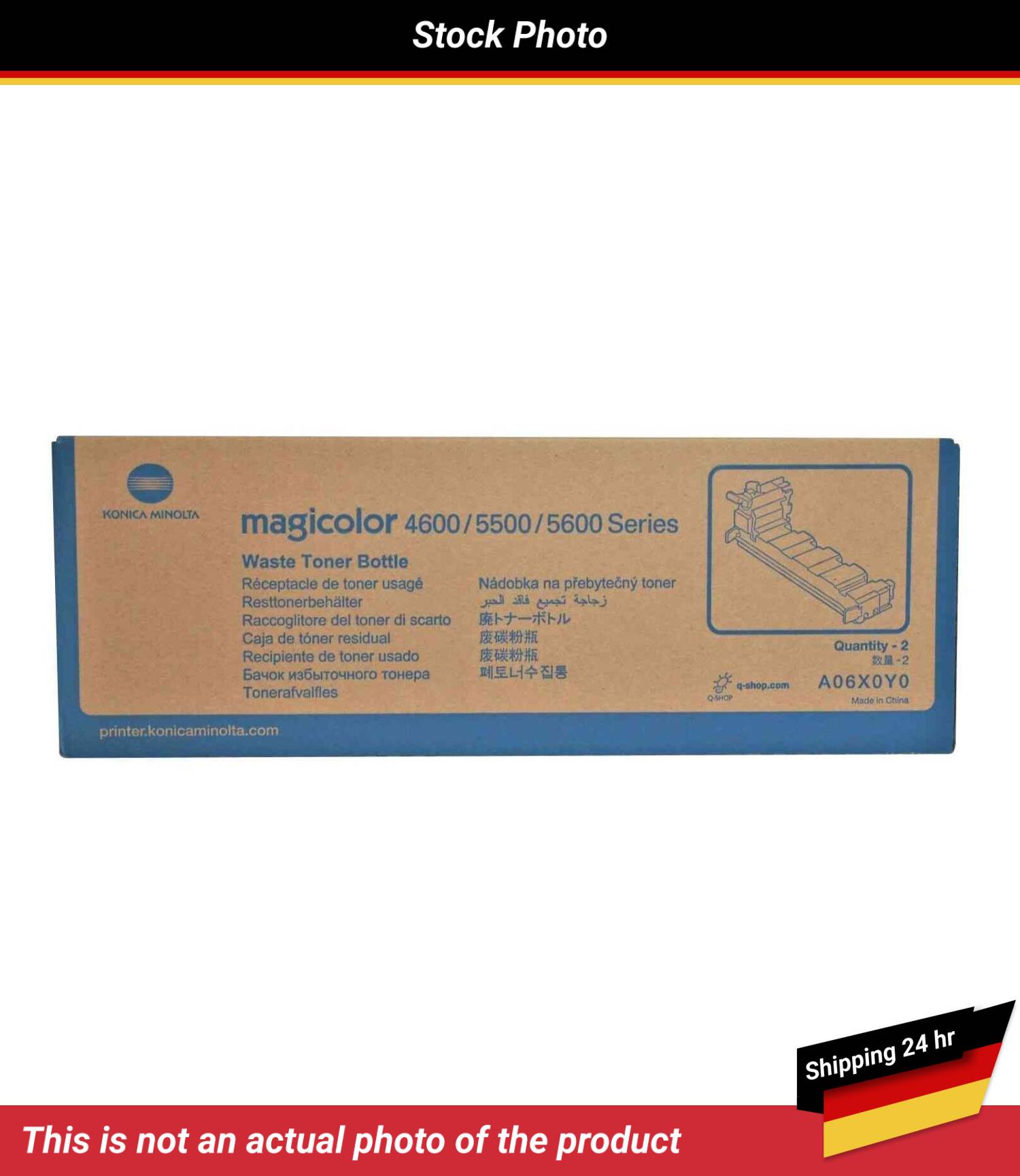 KONICA MINOLTA MAGICOLOR 5670EN TONER WASTE BOTTLE