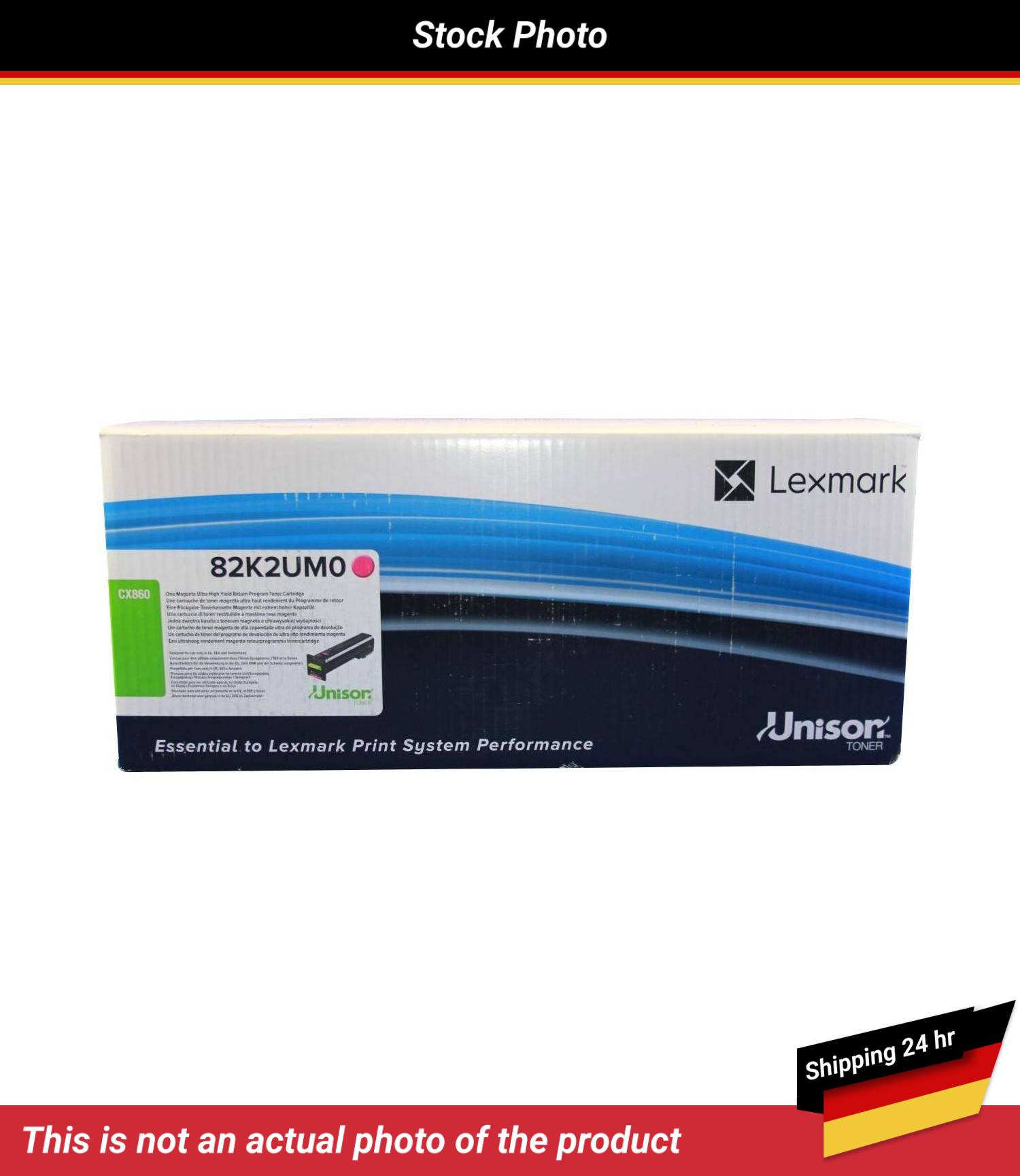 LEXMARK CX860DE TONER CARTRIDGE MAGENTA 55K RP