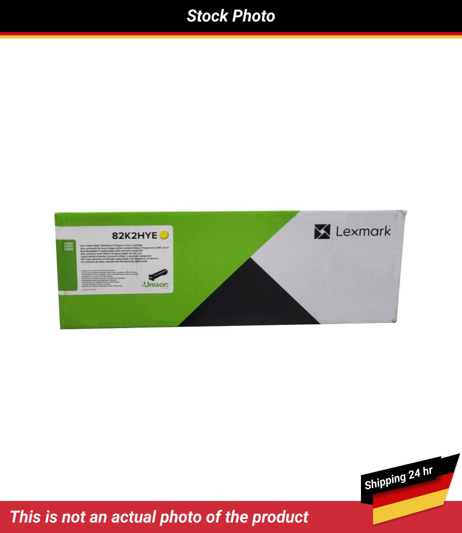 LEXMARK CX860D CORP TONER CARTRIDGE YELLOW