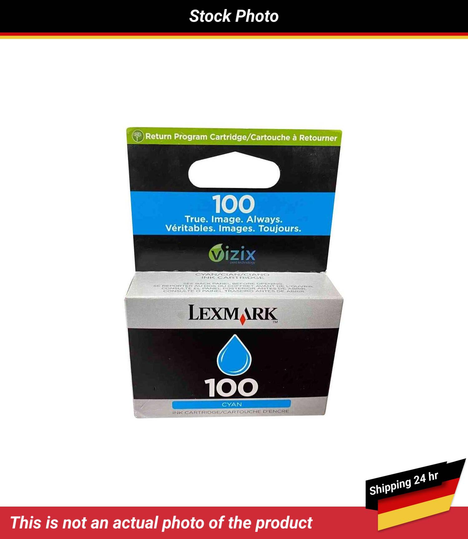 LEXMARK 100 INK CARTRIDGE CYAN RP