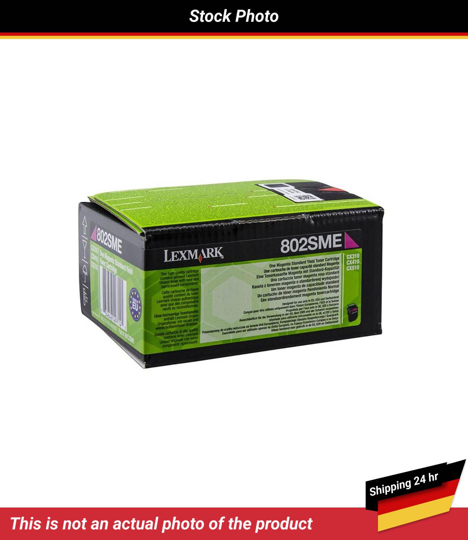 LEXMARK 802SME CORPORATE TONER CARTRIDGE MAGENTA 2K