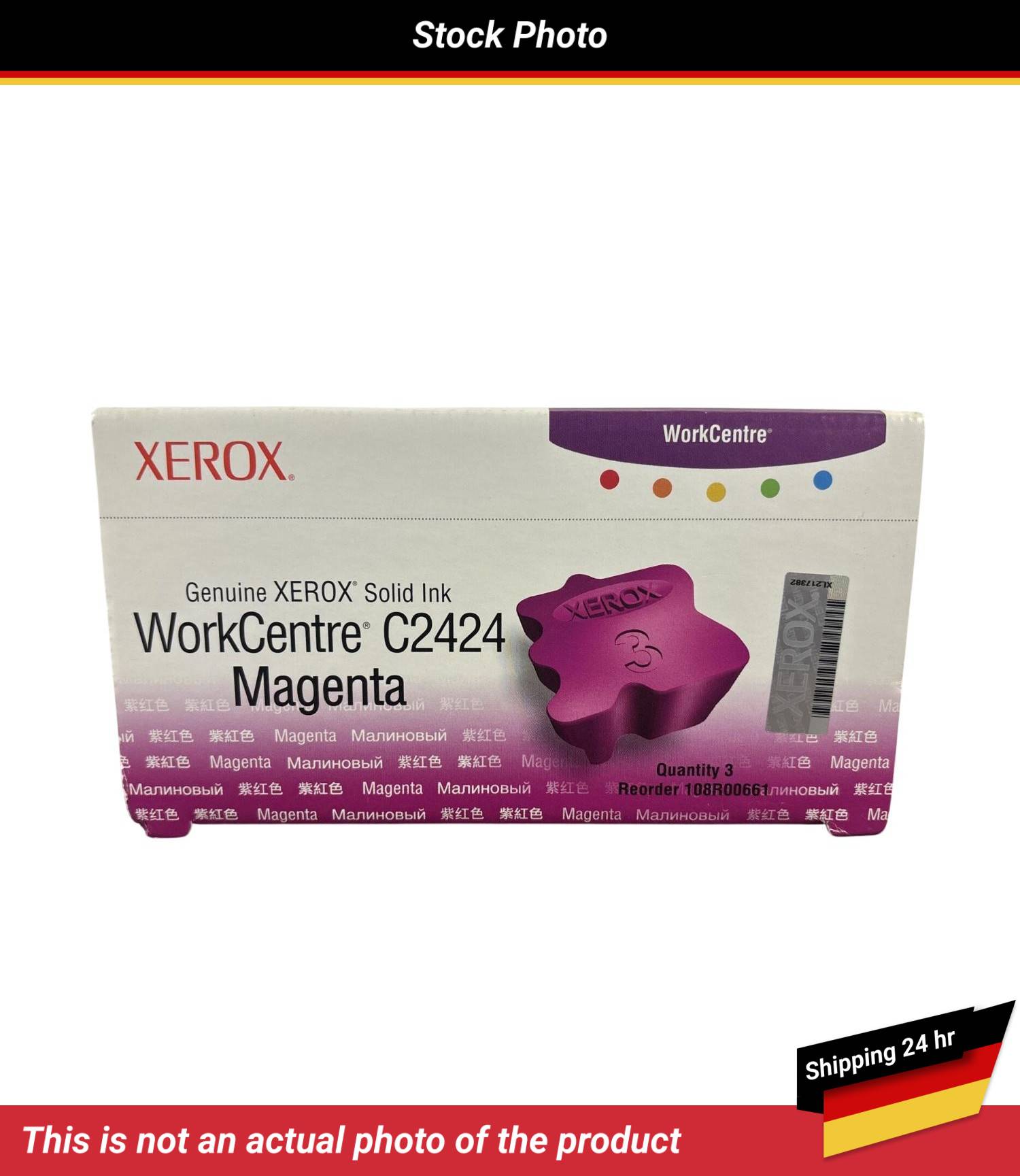 XEROX WORKCENTRE C2424 SOLID INK MAGENTA