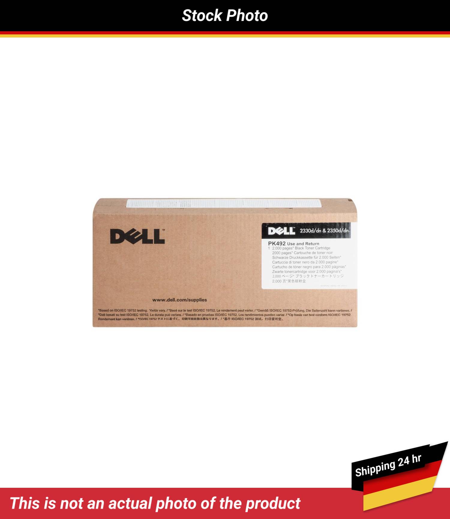 DELL 2330DN RP TONER CARTRIDGE BLACK 2K