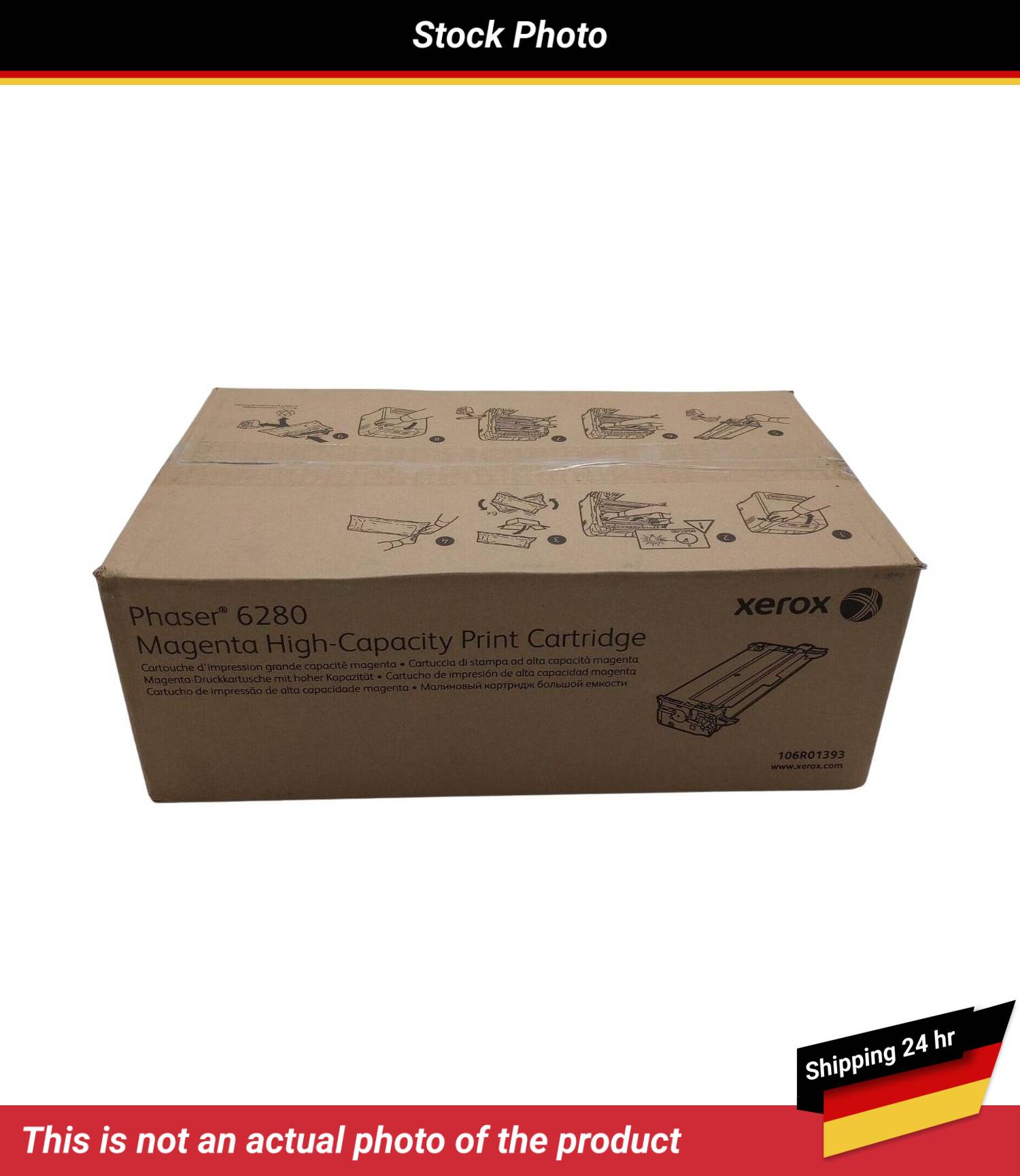 XEROX PHASER 6280 PRINT CARTRIDGE MAGENTA 5.9K