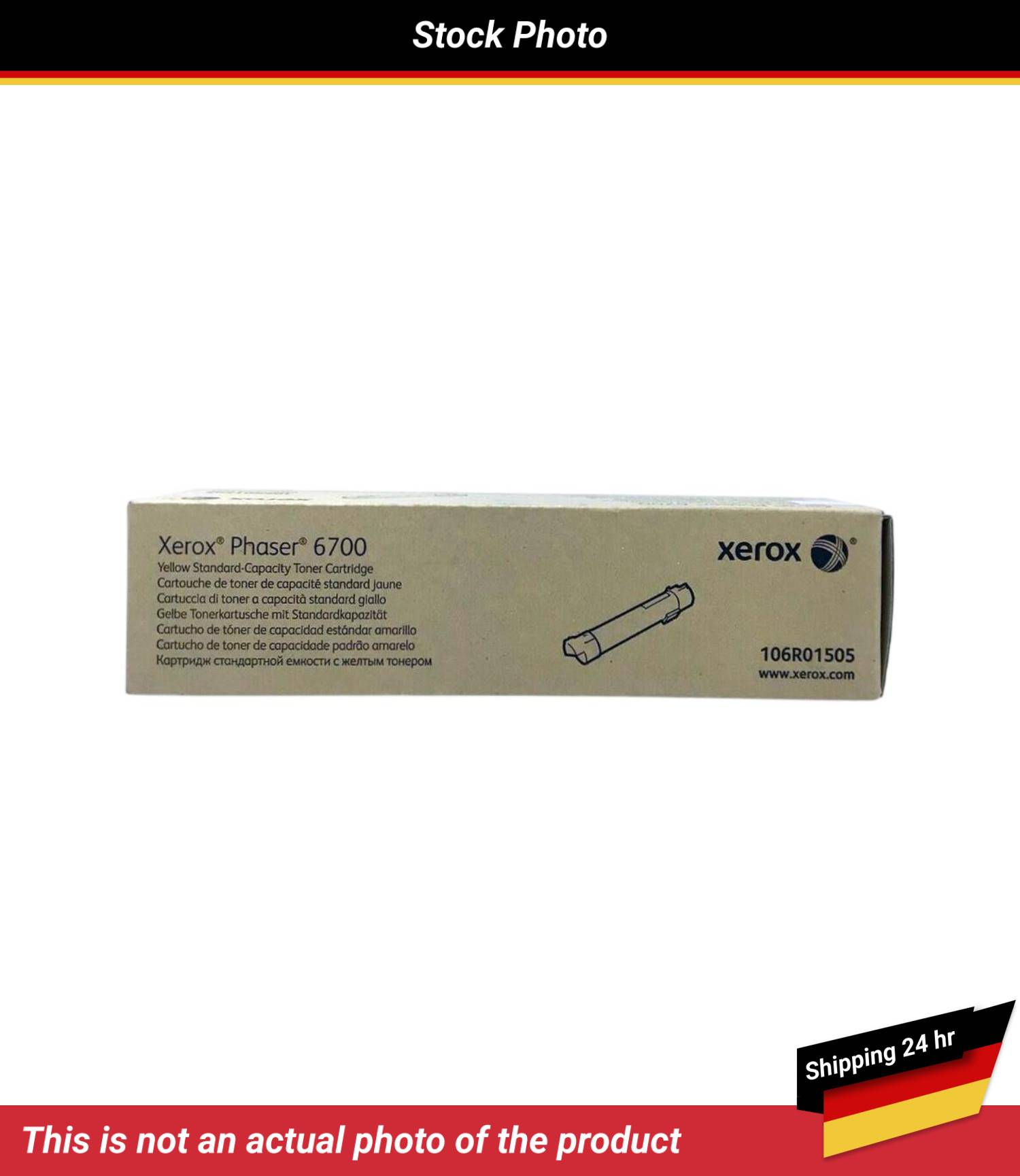XEROX PHASER 6700 TONER CTG YELLOW 5K