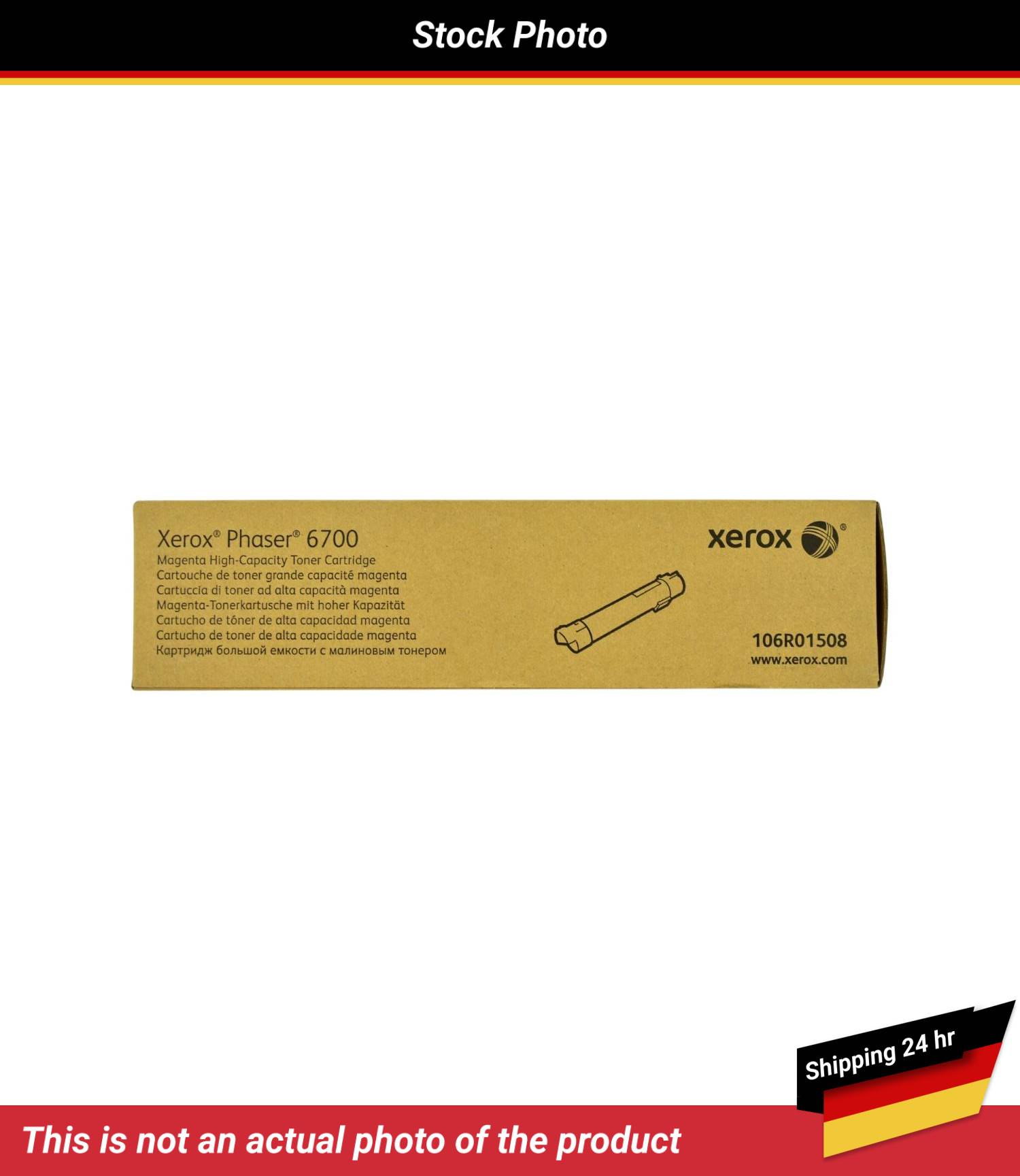 XEROX PHASER 6700 TONER CTG MAGENTA 12K