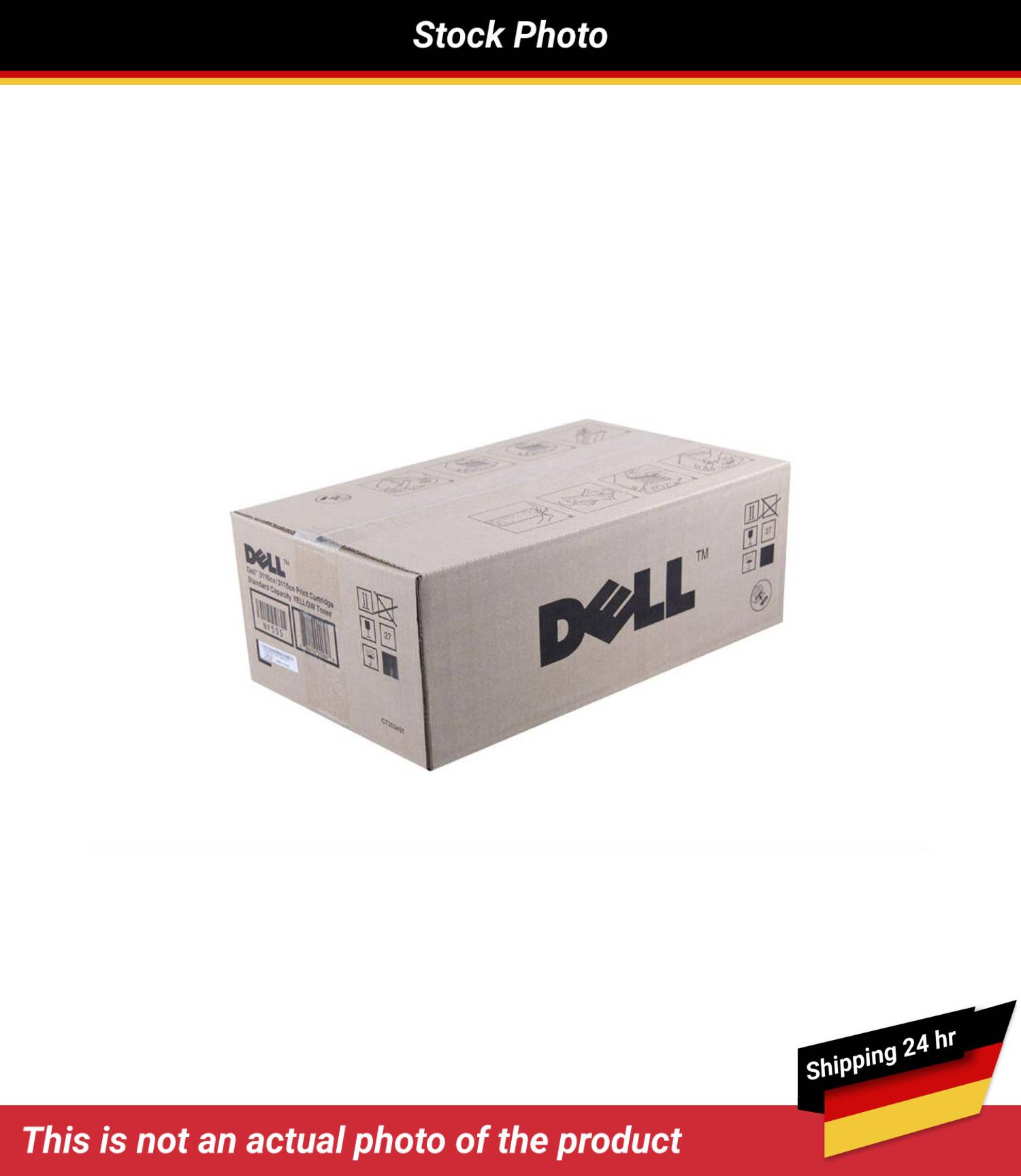 DELL 3110CN 3115CN TONER CARTRIDGE YELLOW 4K