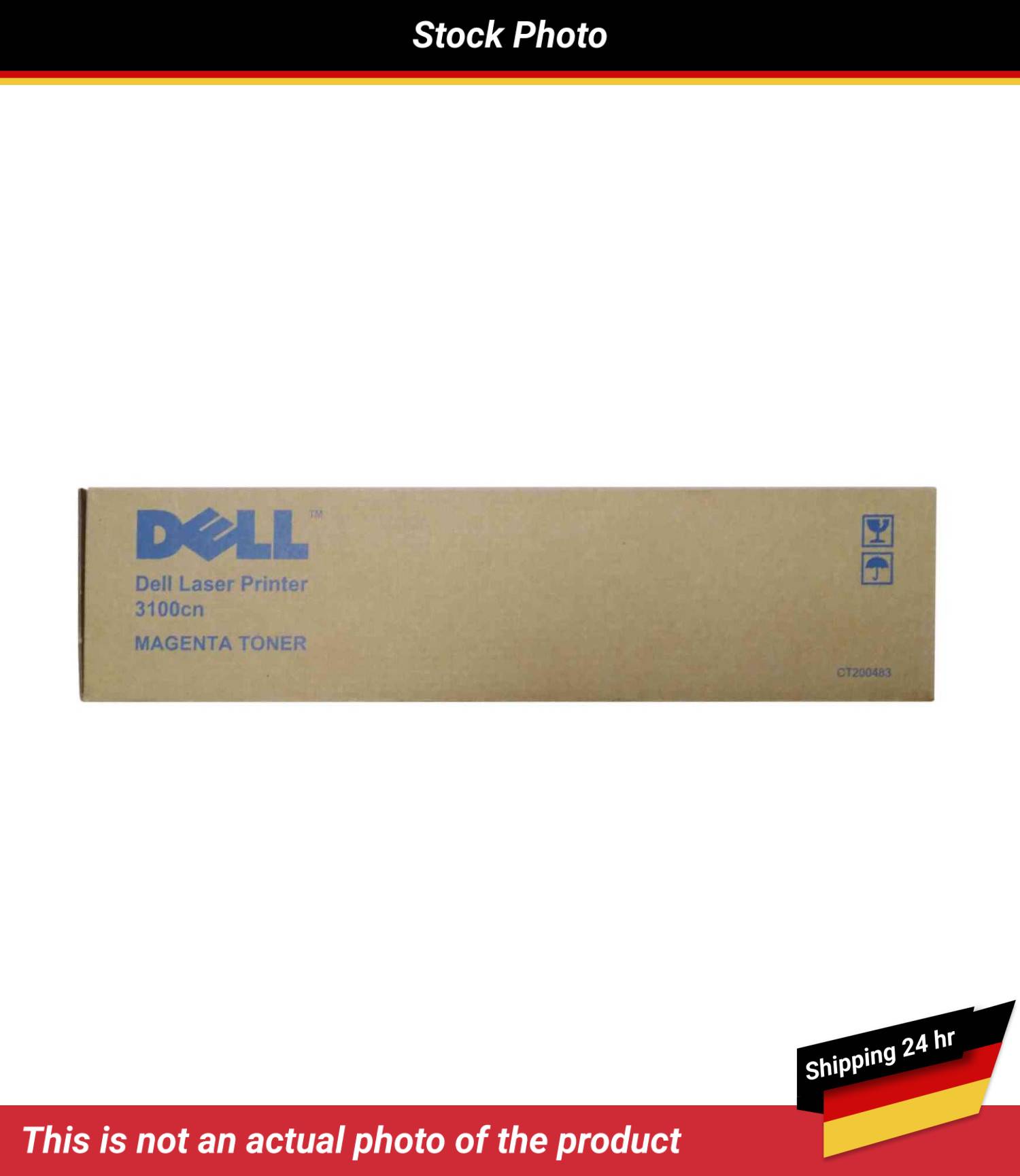 DELL 3000CN 3100CN TONER MAGENTA HIGH YIELD